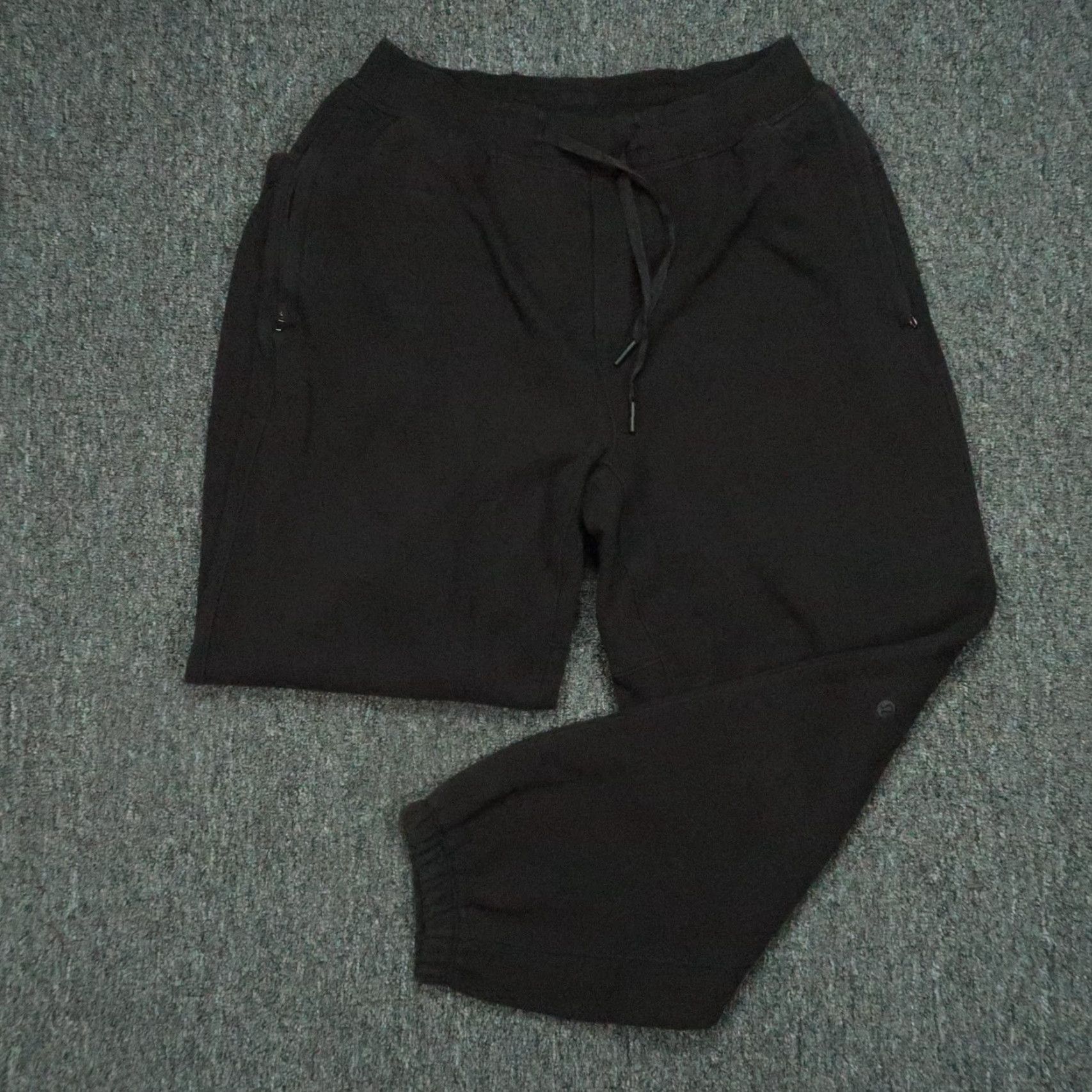 Lululemon Lululemon Pants Mens Small Black Steady State Jogger Training Zip Pockets Size US 29 - 2 Thumbnail
