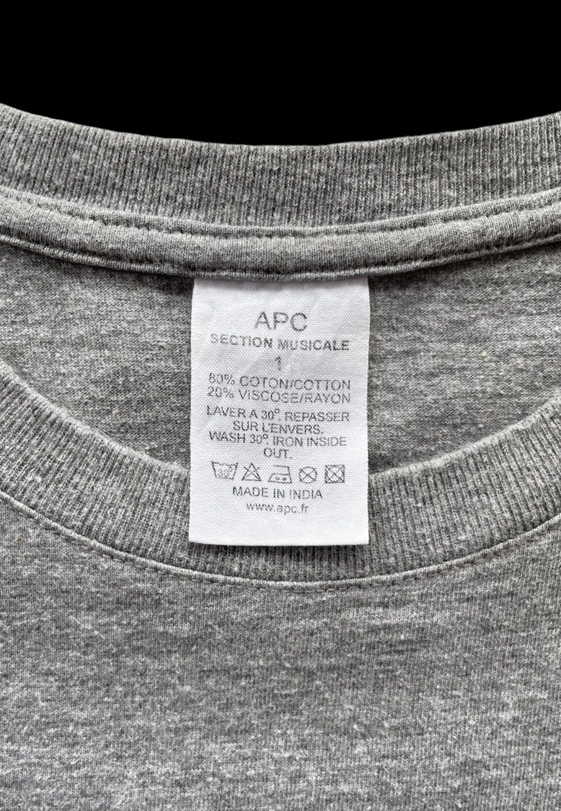 A.P.C. A.P.C x JOHNNY RAMONES TEE Size US M / EU 48-50 / 2 - 5 Thumbnail