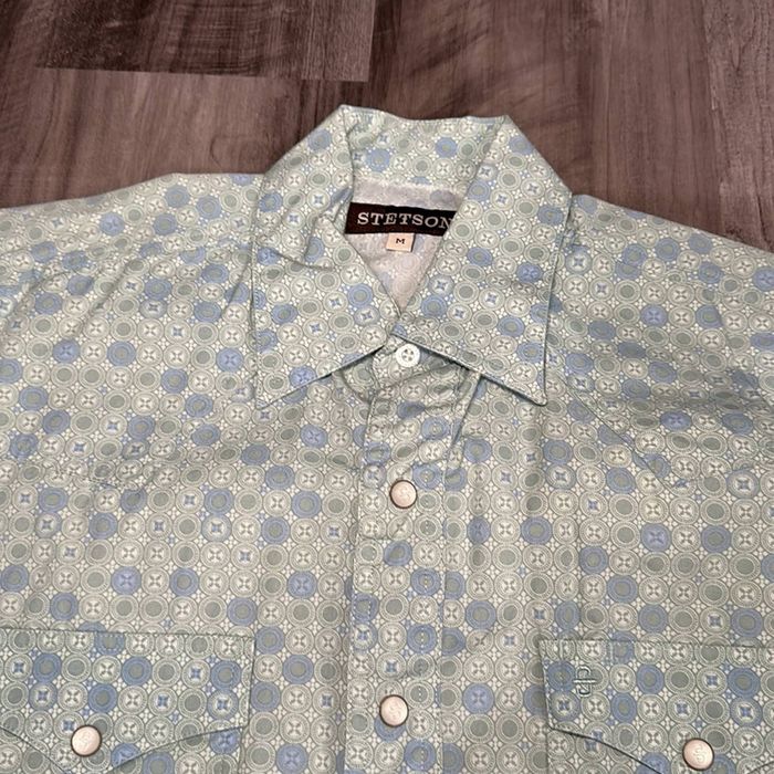 Stetson Stetson Western Long Sleeve Pearl Snap Shirt | Grailed