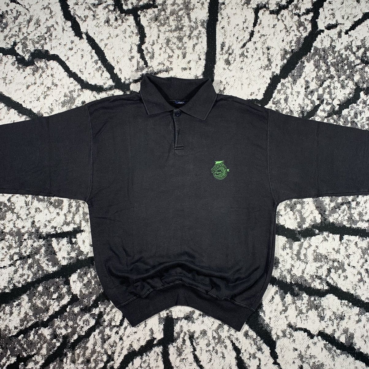 Nike × Vintage Vintage 80’s NIKE Oregon USA Polo Sweatshirt Logo Size US L / EU 52-54 / 3 - 4 Thumbnail