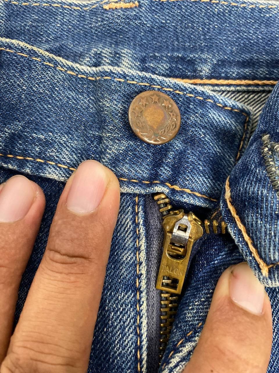 Japanese Brand vintage bobson bootcut flare distressed denim Size US 29 - 13 Thumbnail