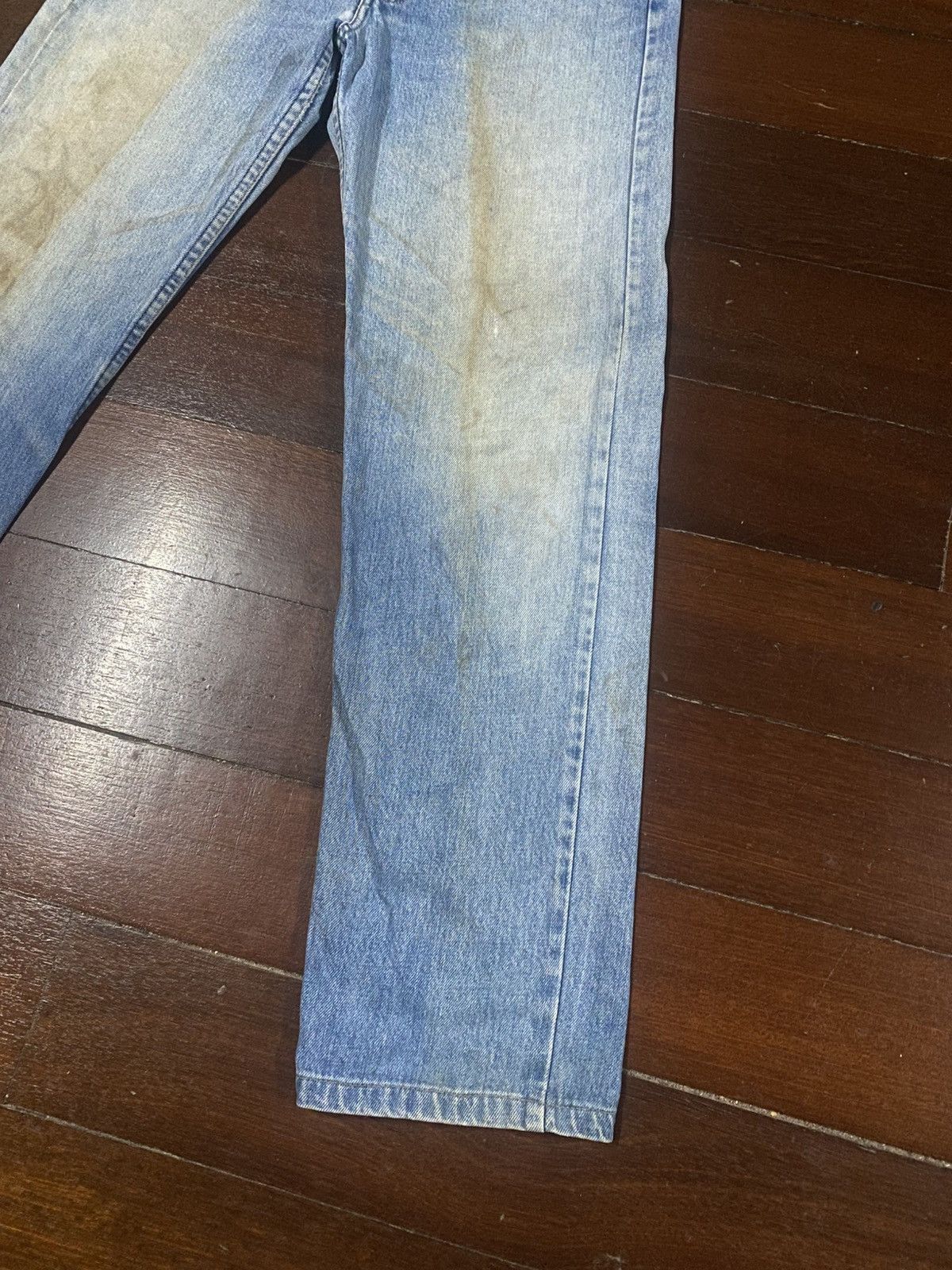 Levi's Vintage 80s 90s Levi’s Oren tag rusty distressed mud wash Size US 32 / EU 48 - 4 Thumbnail