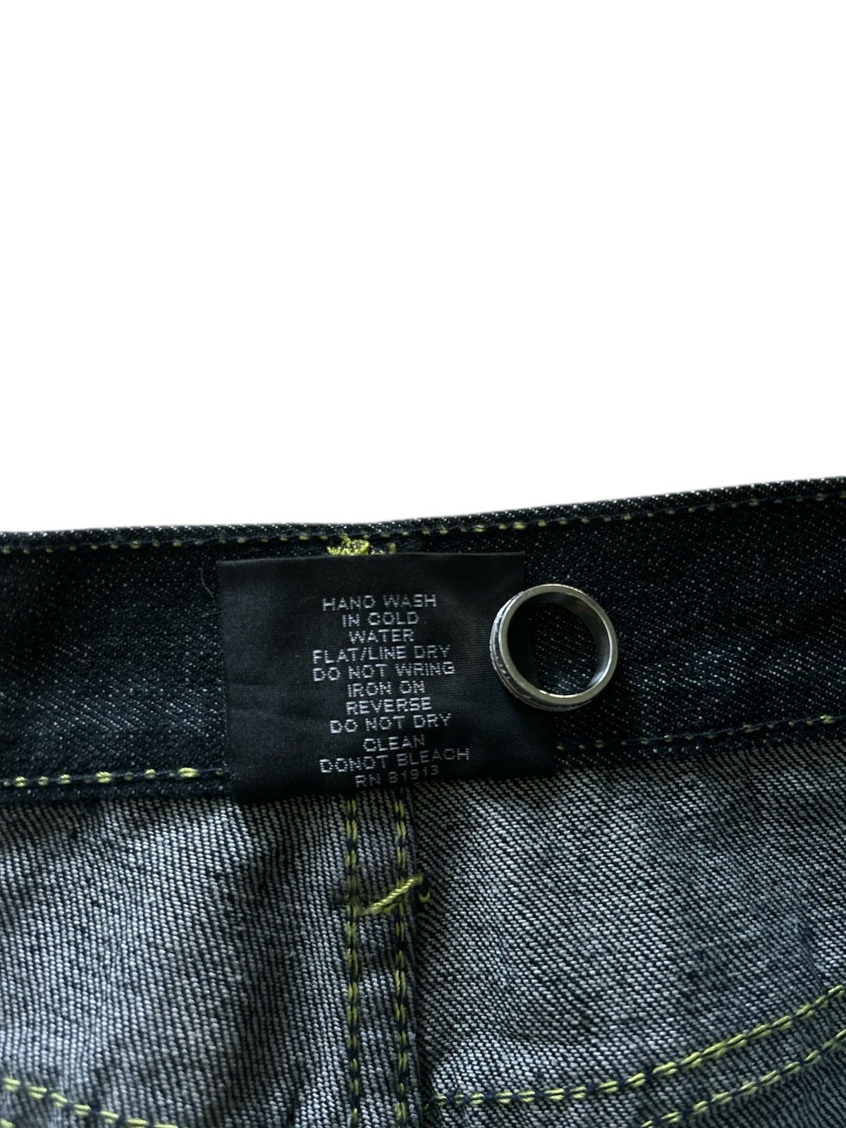 Vintage Vintage Monster Energy Embroidered Baggy Denim Jeans Size US 35 - 6 Thumbnail