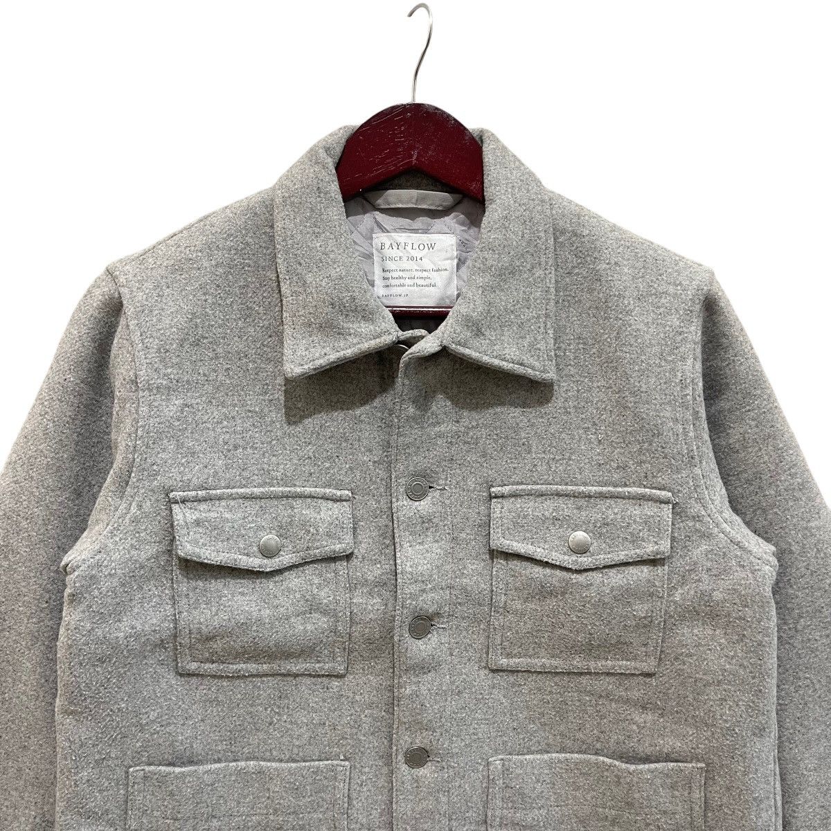 Japanese Brand Japanese Brand Bayflow Navajo Wool Button Trucker Jacket Size US M / EU 48-50 / 2 - 3 Thumbnail
