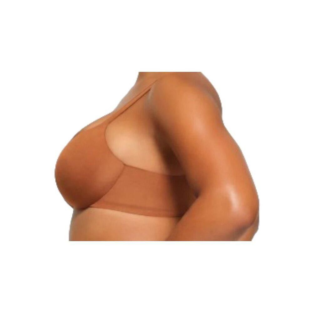 Designer SKB1704 Skims NWT Push up Plunge Bra Bronze 36D Size ONE SIZE - 3 Thumbnail