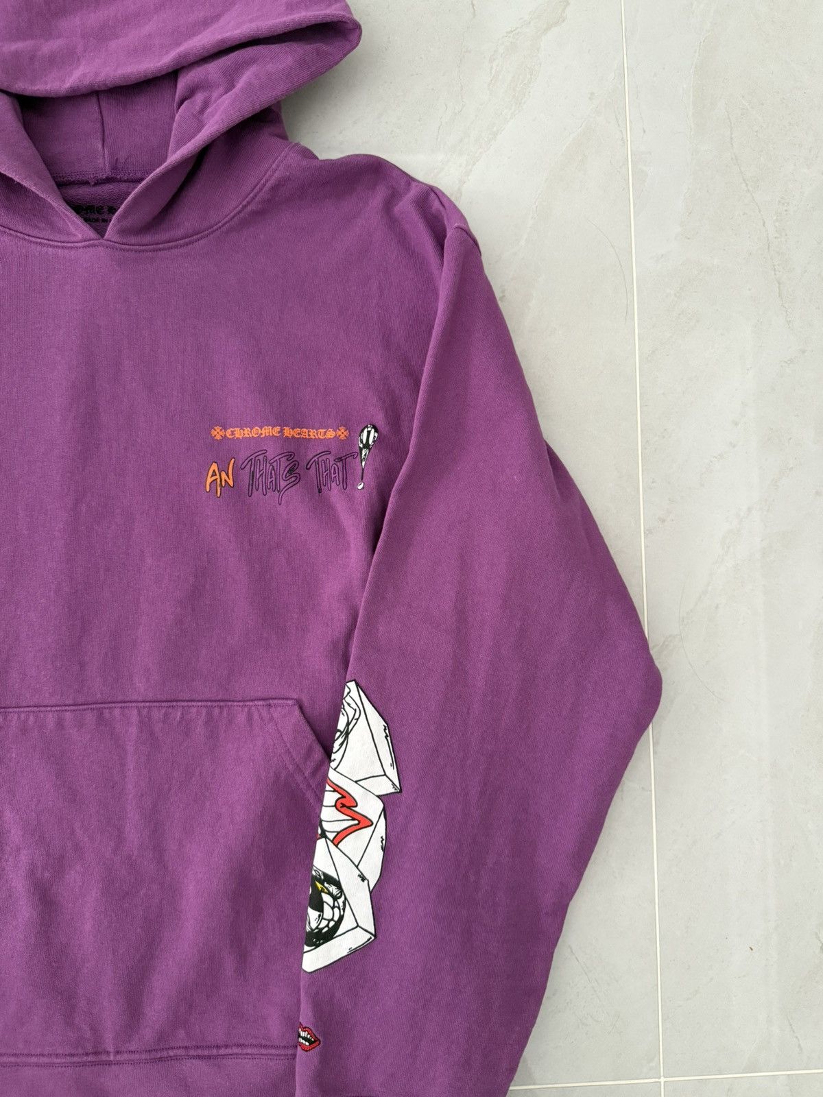 Chrome Hearts Chrome Hearts Mattyboy Purple Hoodie Sz.L Size US L / EU 52-54 / 3 - 3 Thumbnail