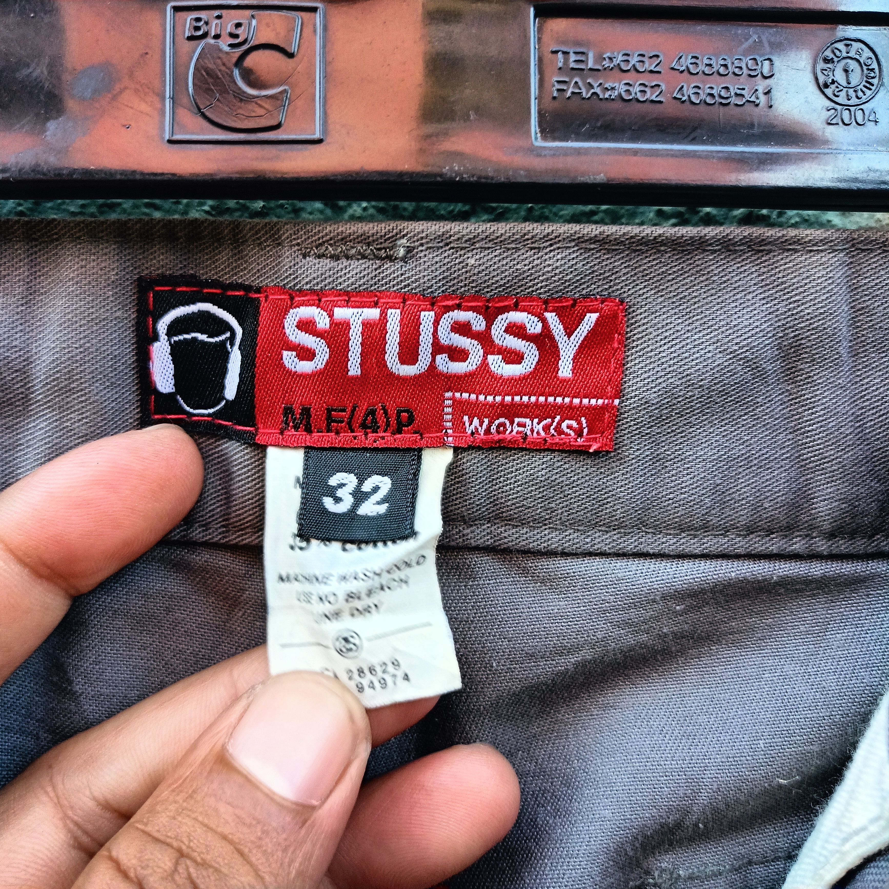 Stussy Stussy Work Pant Made in usa Size US 34 / EU 50 - 9 Thumbnail