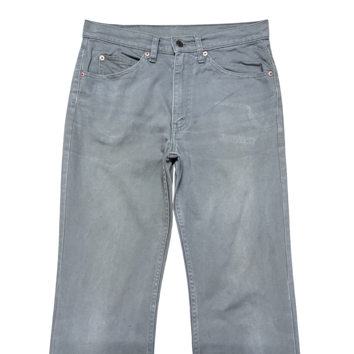 Levi's Vintage Levis 517 Grey Flare Jeans Hedi slimane Size US 32 / EU 48 - 3 Thumbnail