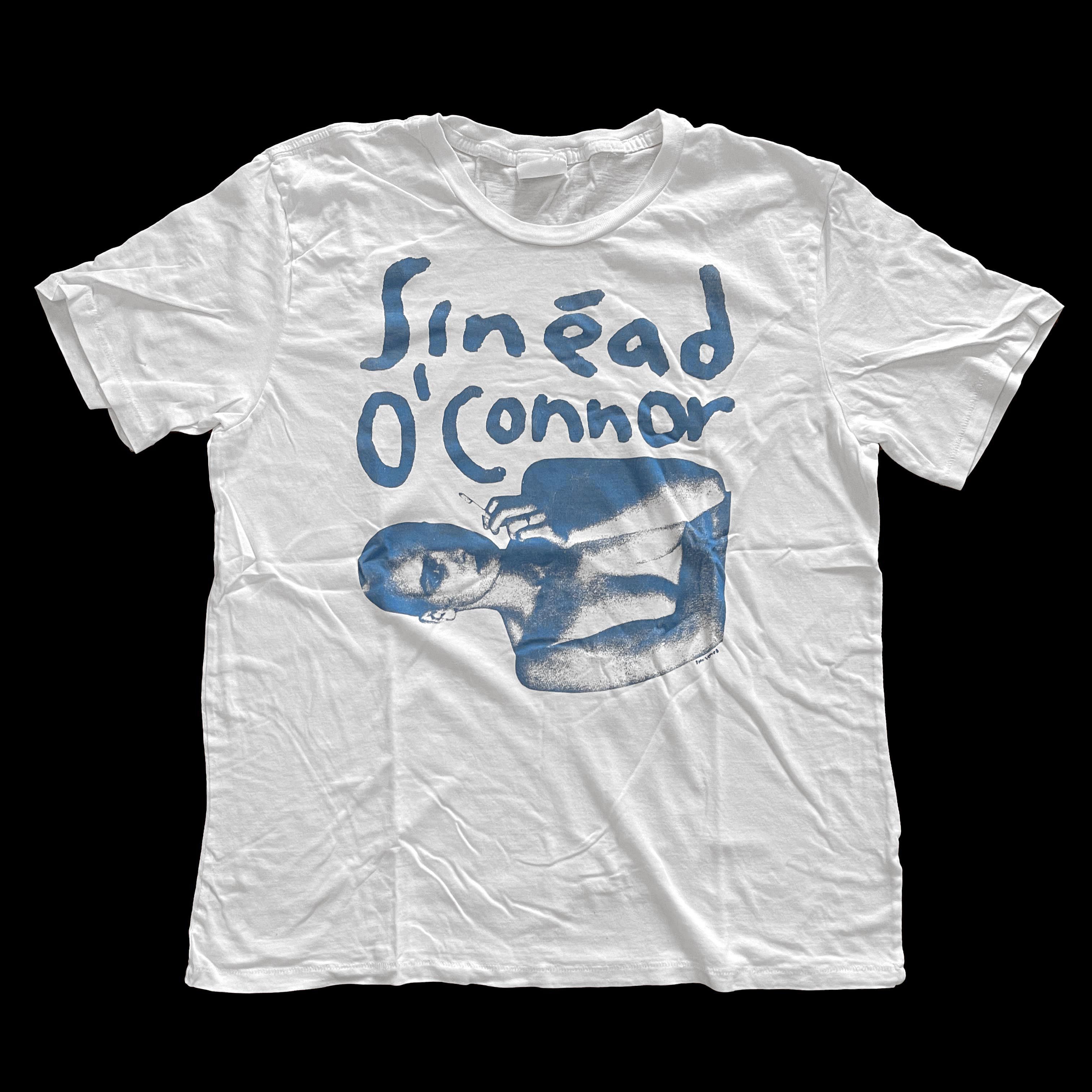 T-shirt Vintage Sinead O'Connor "The Lion And The Cobra" - Années 80, Coupe Classique, Blanc