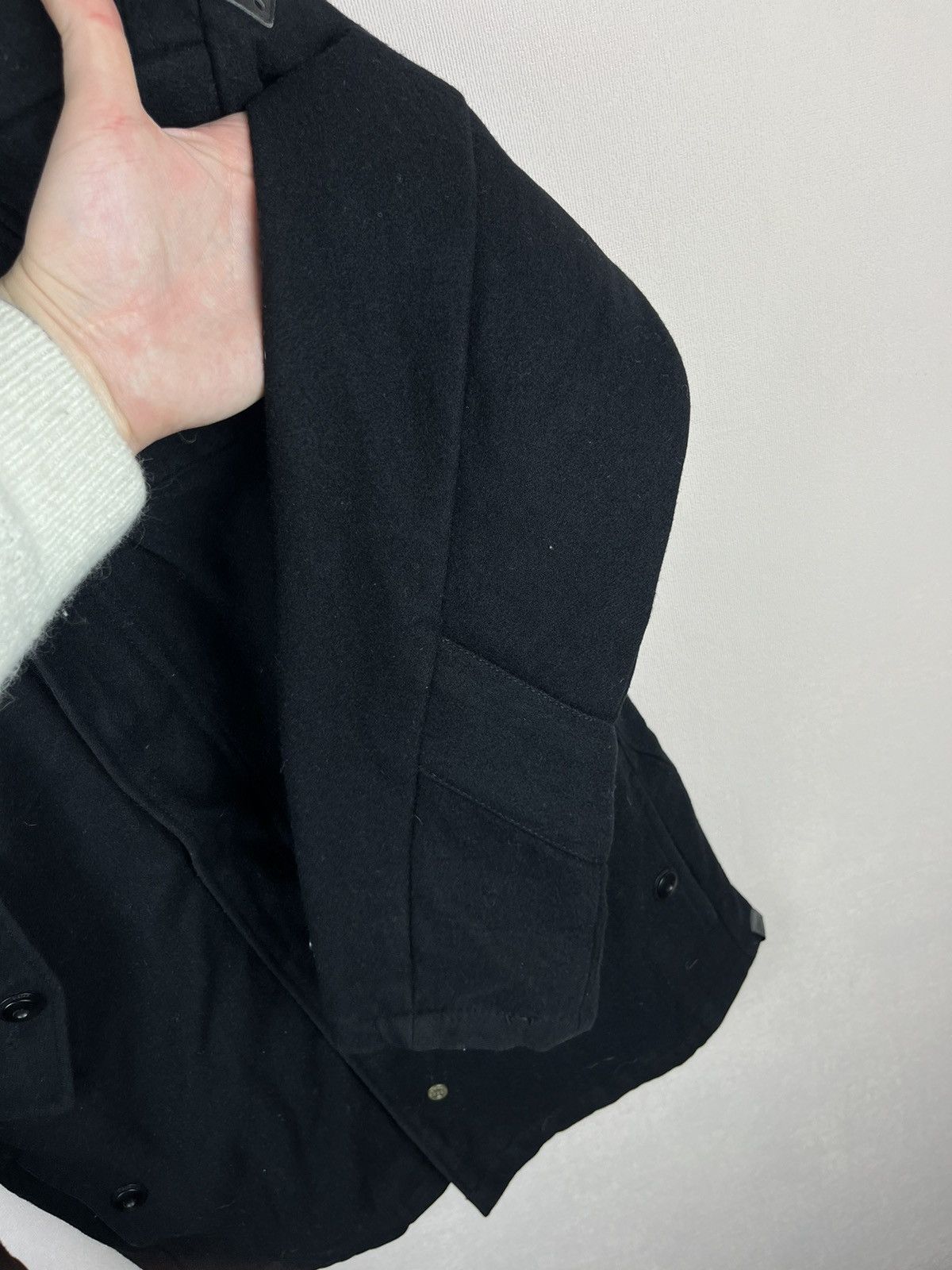 G-Star G Star Wool Hooded Coat Jacket Black Size L Size US L / EU 52-54 / 3 - 7 Thumbnail