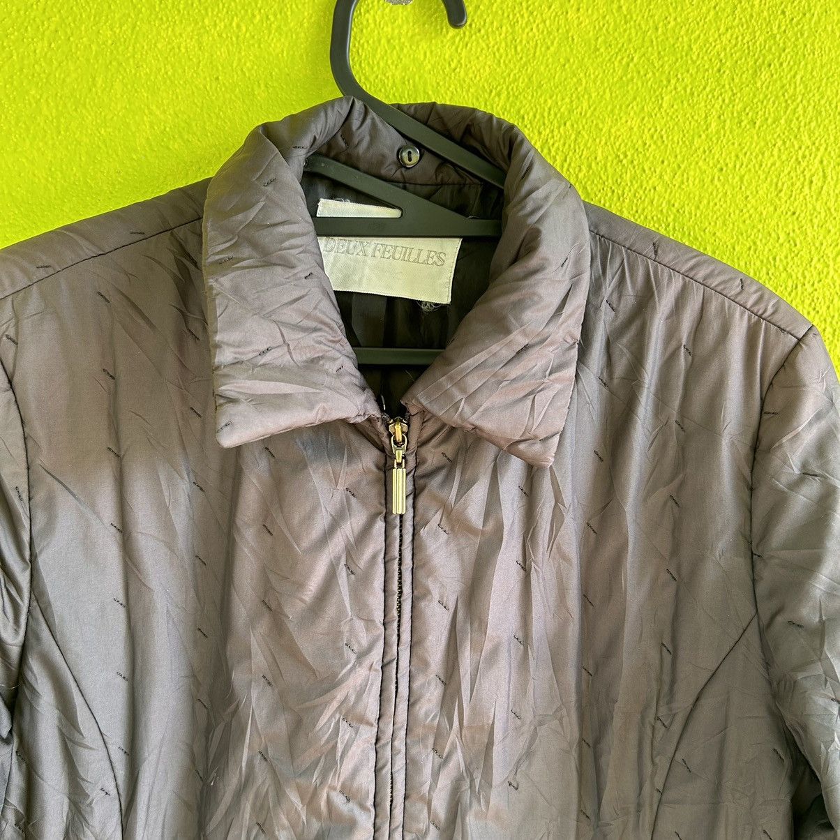 Vintage Vintage Japanese Brand Deux Feuilles Puffer Jacket Size US M / EU 48-50 / 2 - 2 Thumbnail