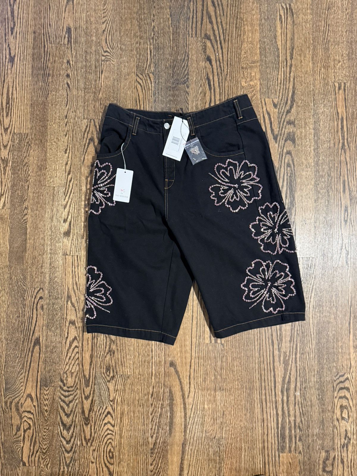 Bluemarble Bluemarble flower sequin shorts Size US 36 / EU 52 - 1 Thumbnail