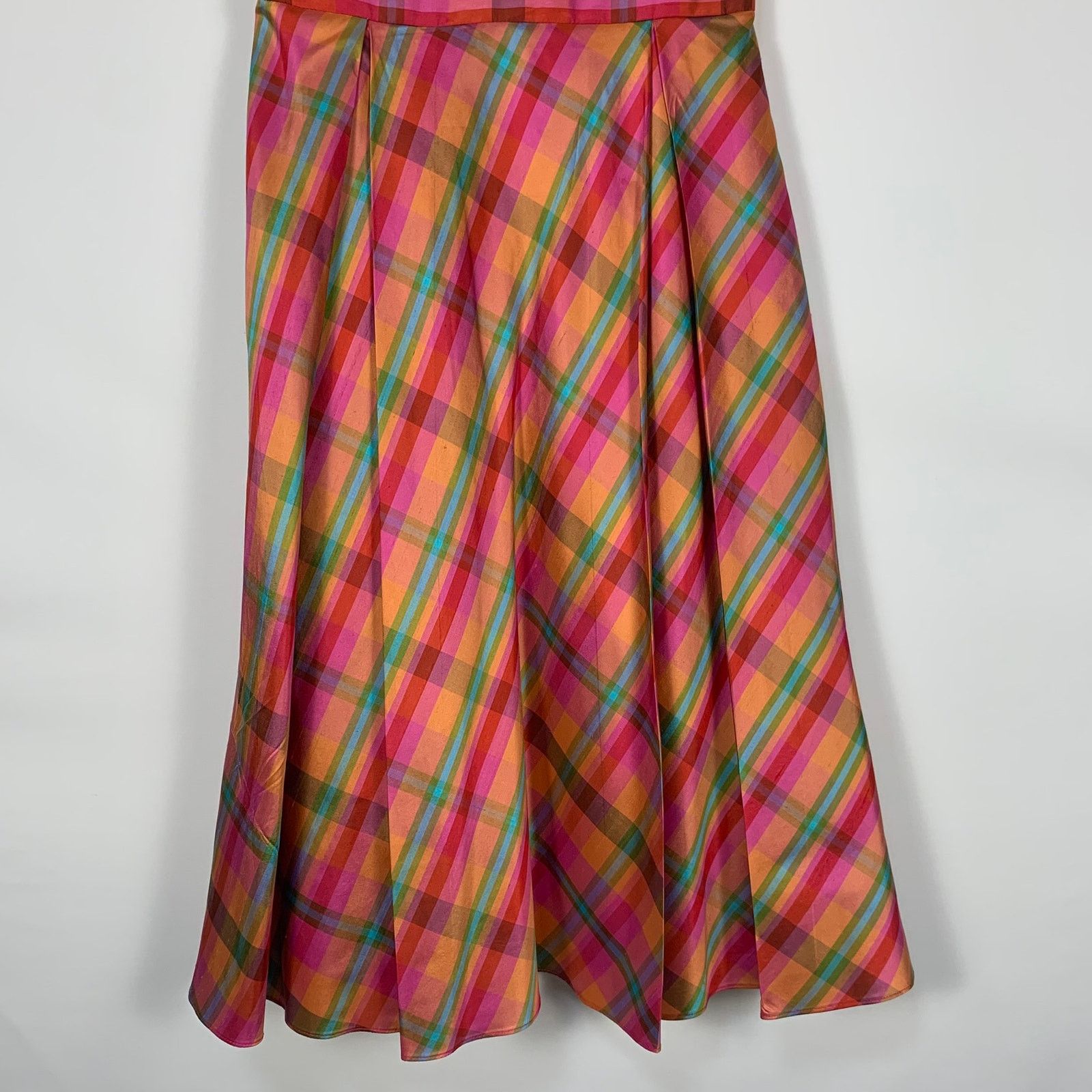 Coldwater Creek Coldwater Creek Midi Dress Women's Sz 6 100% Silk Sleeveless Size M / US 6-8 / IT 42-44 - 3 Thumbnail