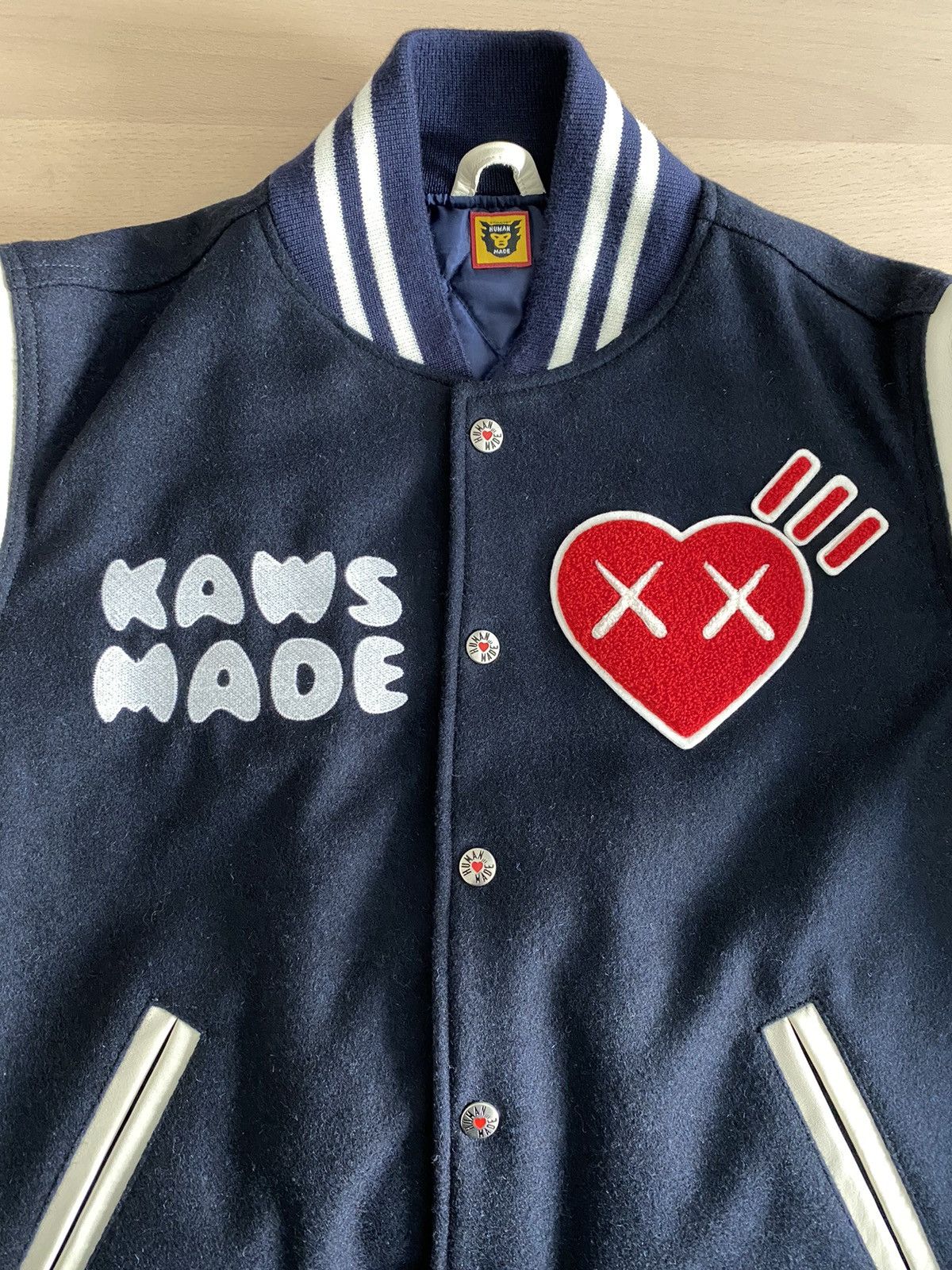Human Made x KAWS Varsity Jacket