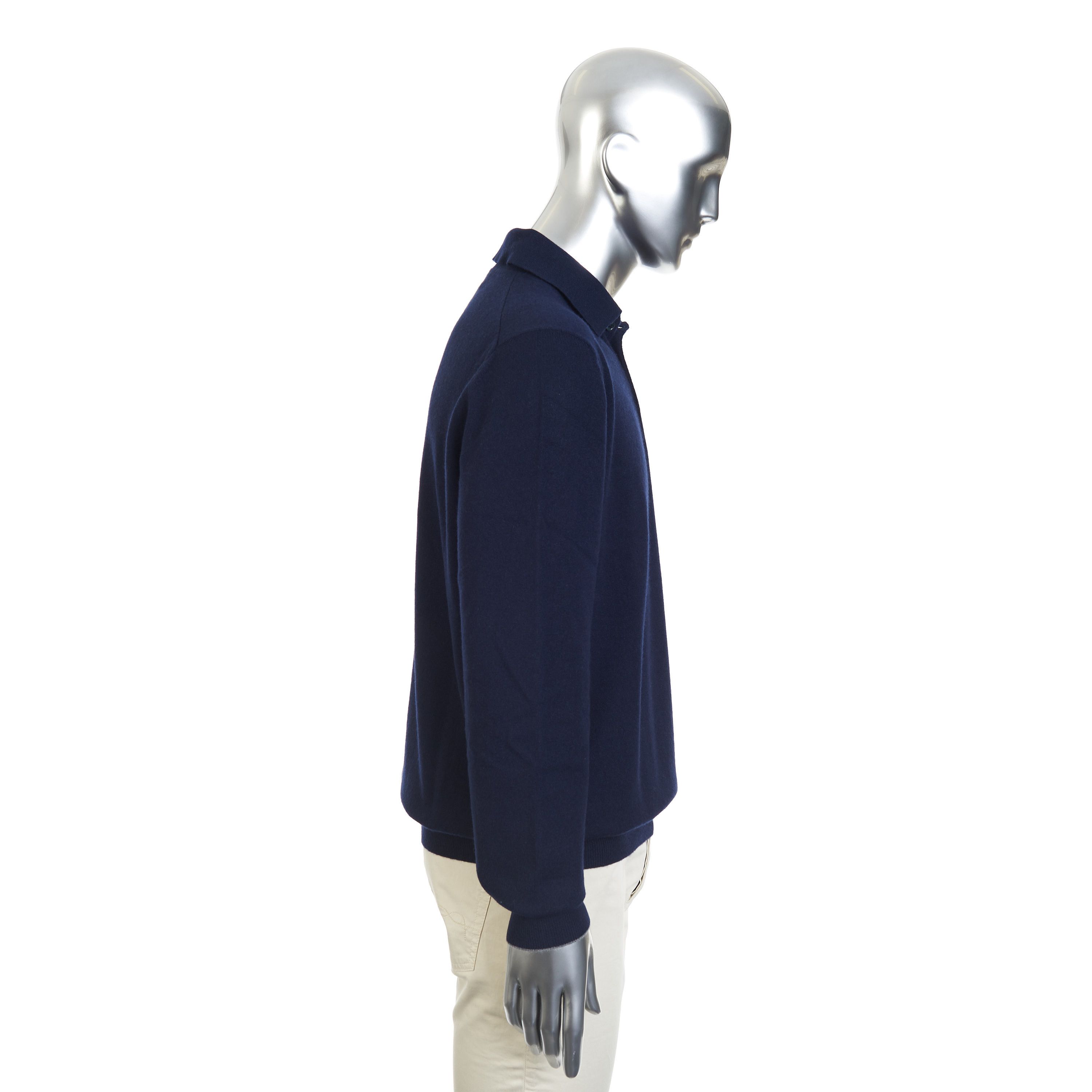 Brunello Cucinelli Knit Polo Shirt In Cashmere Size US L / EU 52-54 / 3 - 8 Thumbnail