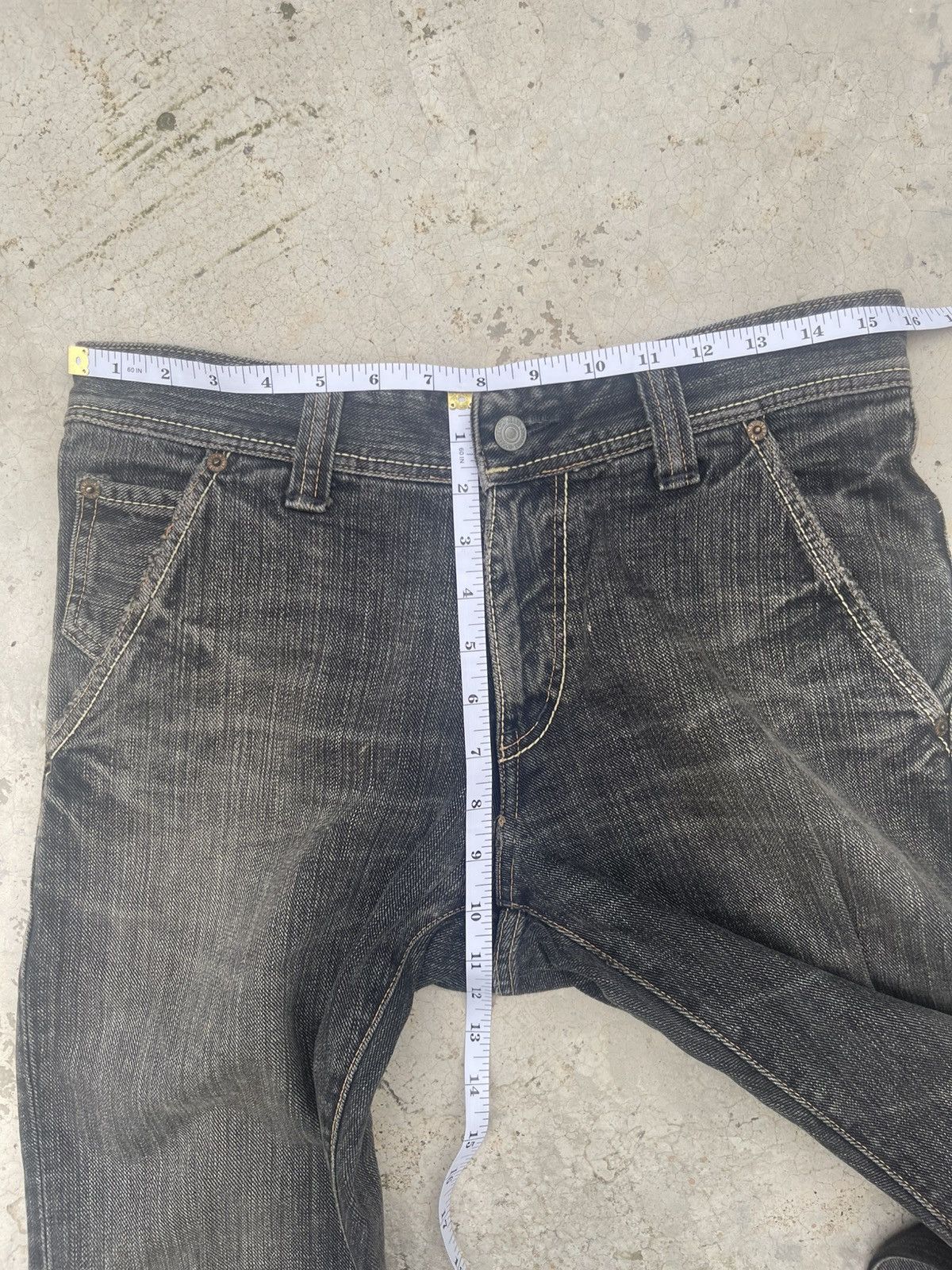 Johnbull Johnbull Kojima Japan Faded Black denim Size US 30 / EU 46 - 16 Thumbnail