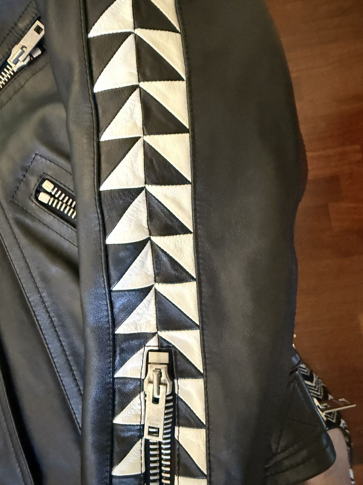 Celine Celine by Hedi SLimane leather jacket. D ring runway SS22 Size US M / EU 48-50 / 2 - 7 Thumbnail