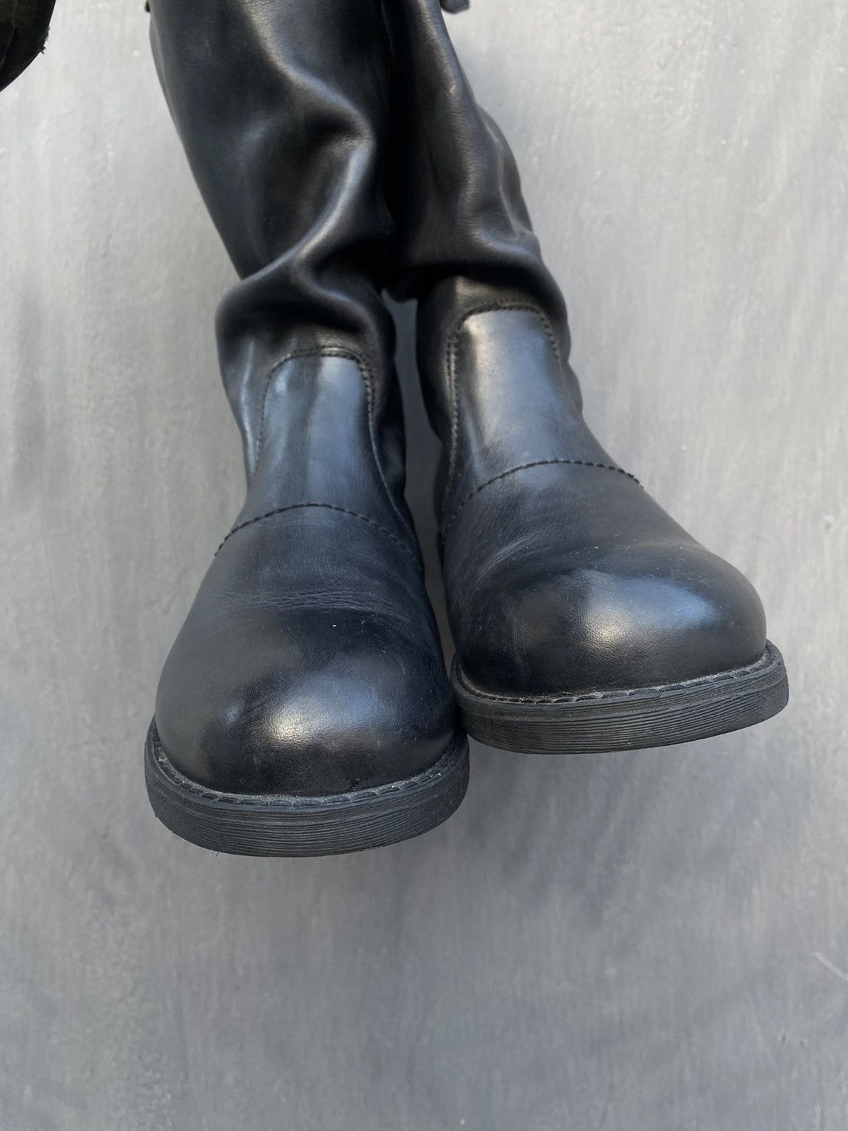 Dirk Bikkembergs × Vintage Bikkembergs Vintage High Leather Boots 37 made italy Size US 7 / IT 37 - 8 Thumbnail