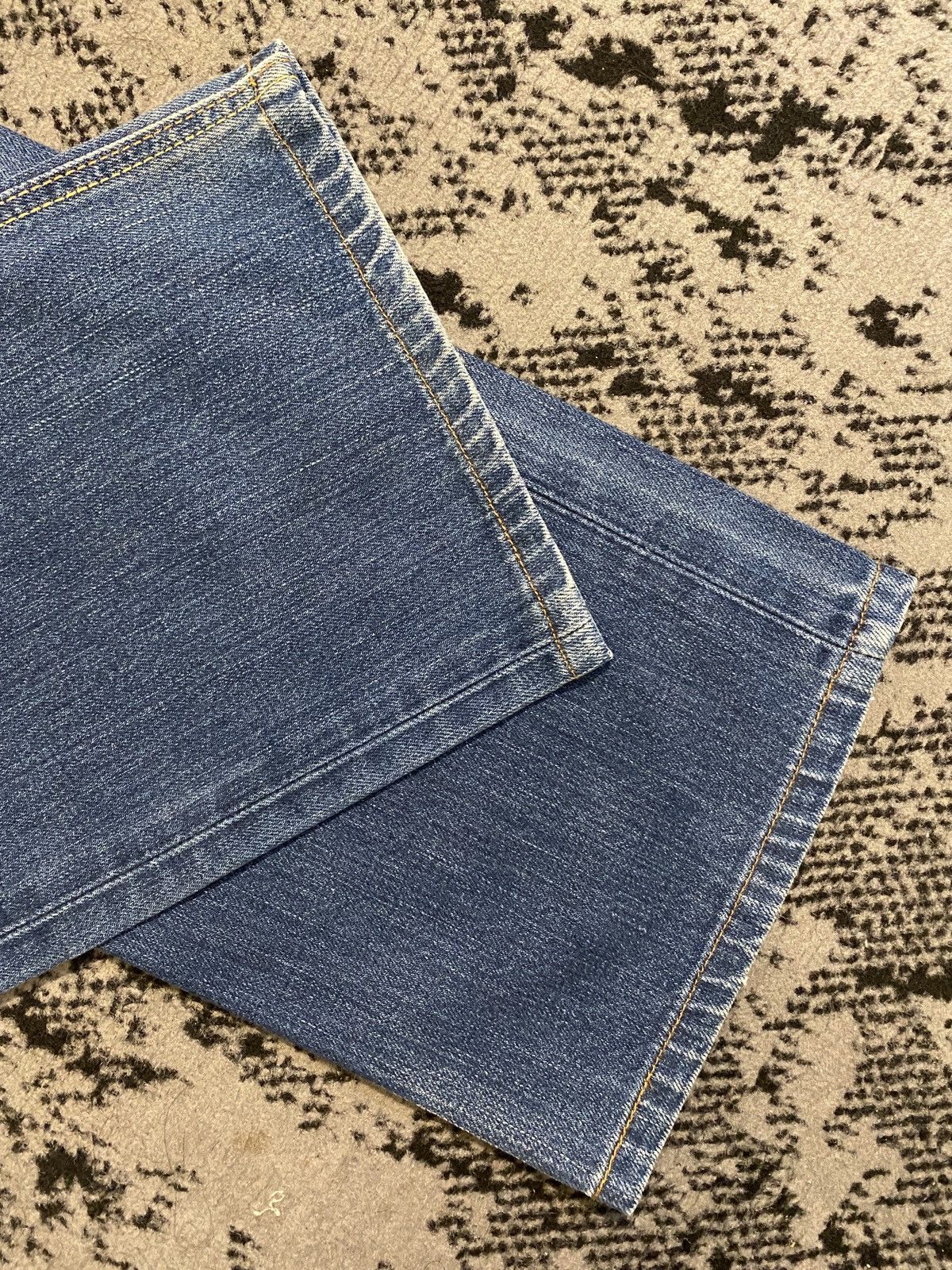 Edwin Edwin XV Distressed Ripped Washed Japan Denim Size US 33 - 8 Thumbnail
