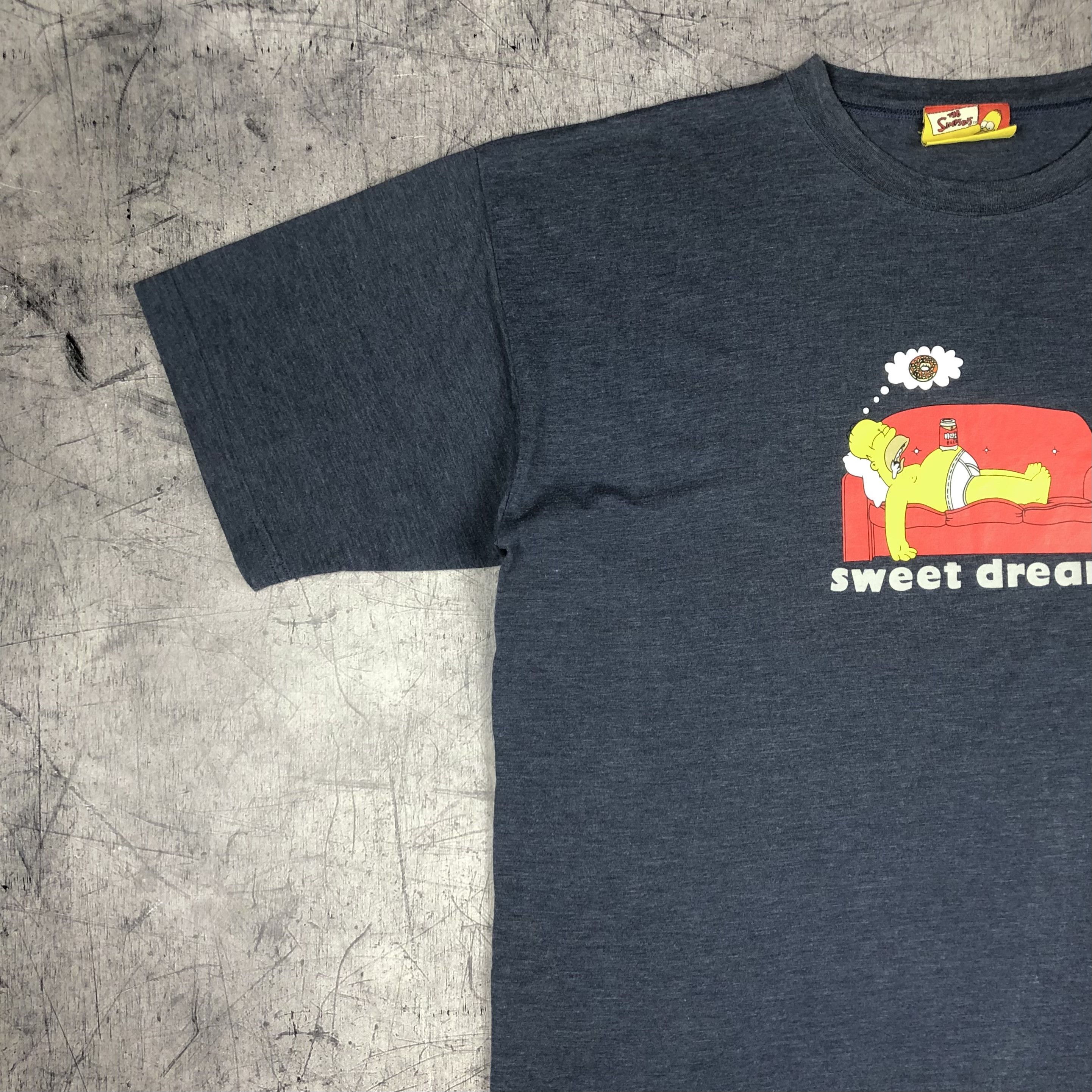 The Simpsons The Simpsons 2002 Sweet Dreams Duff Beer Donuts Tee Size US L / EU 52-54 / 3 - 5 Thumbnail
