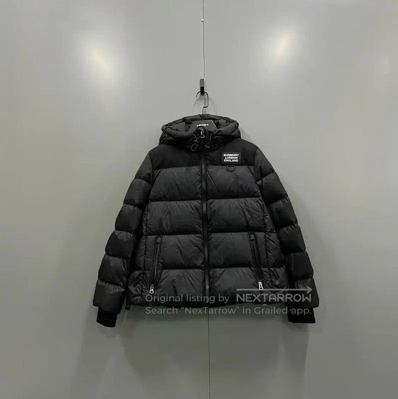 Burberry Burberry Black Down Jacket for Winter. Size US XL / EU 56 / 4 - 1 Thumbnail