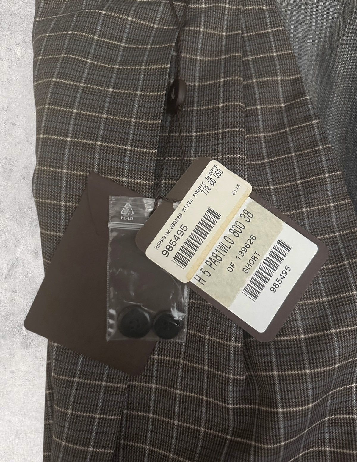 Louis Vuitton LV Plaid Shorts Size US 30 / EU 46 - 4 Thumbnail