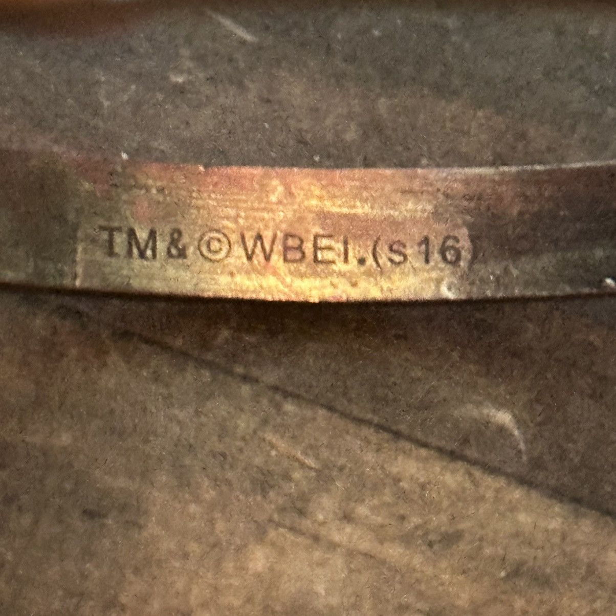 Warner Bros Harry Potter I Solemnly Swear Deathly Hollows cuff bracelet Size ONE SIZE - 4 Thumbnail