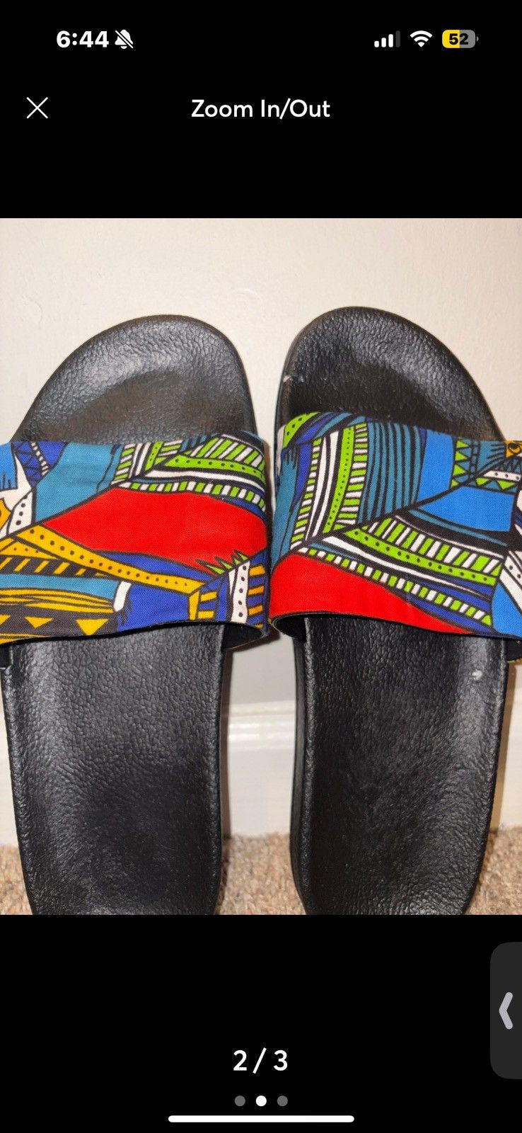 Other Handmade african slippers Size US 8.5 / EU 41-42 - 2 Thumbnail