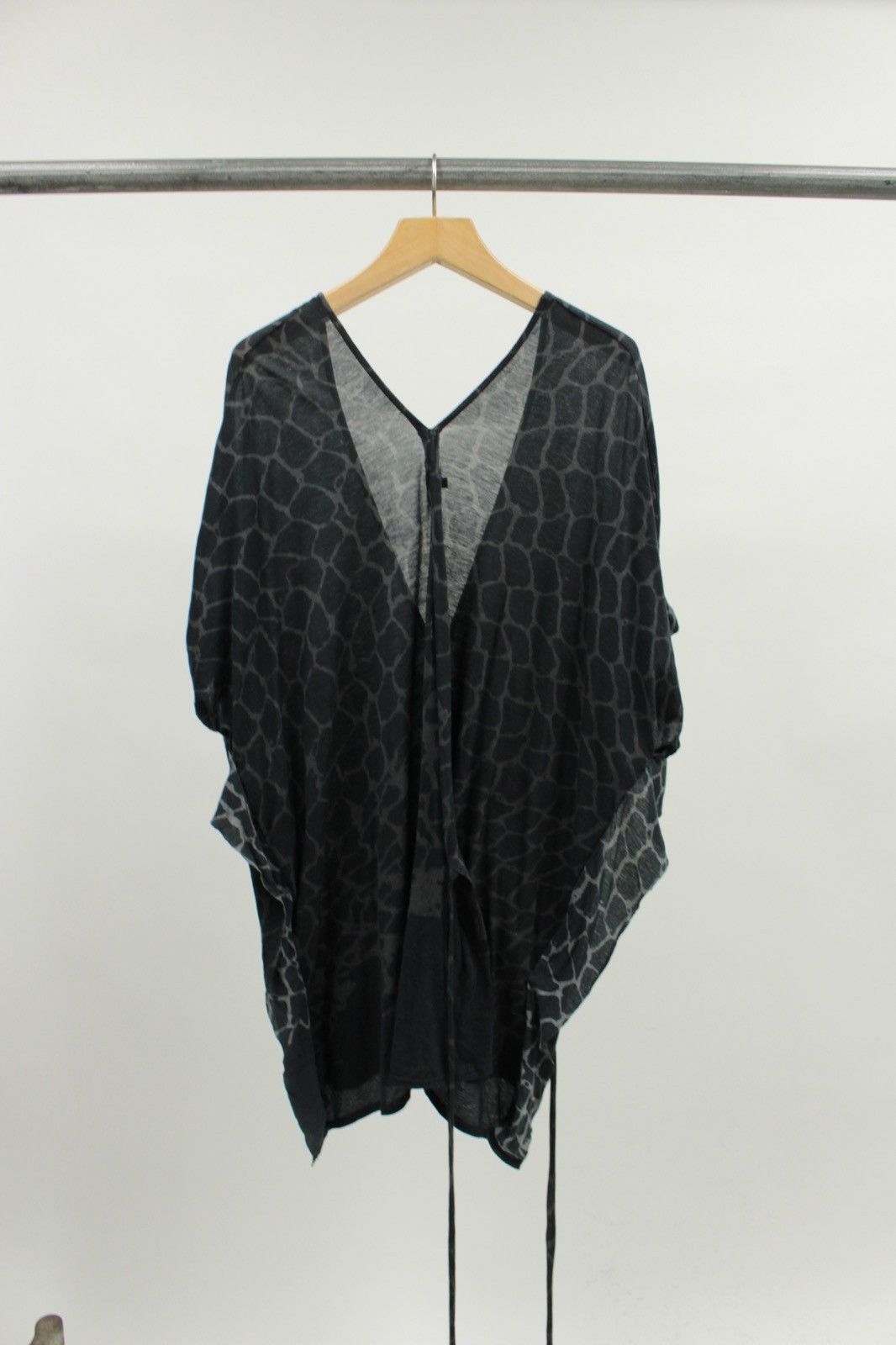 Ann Demeulemeester S/S01 Ann Demeulemeester Printed Dress Size XXS / US 00 / IT 34 - 4 Thumbnail