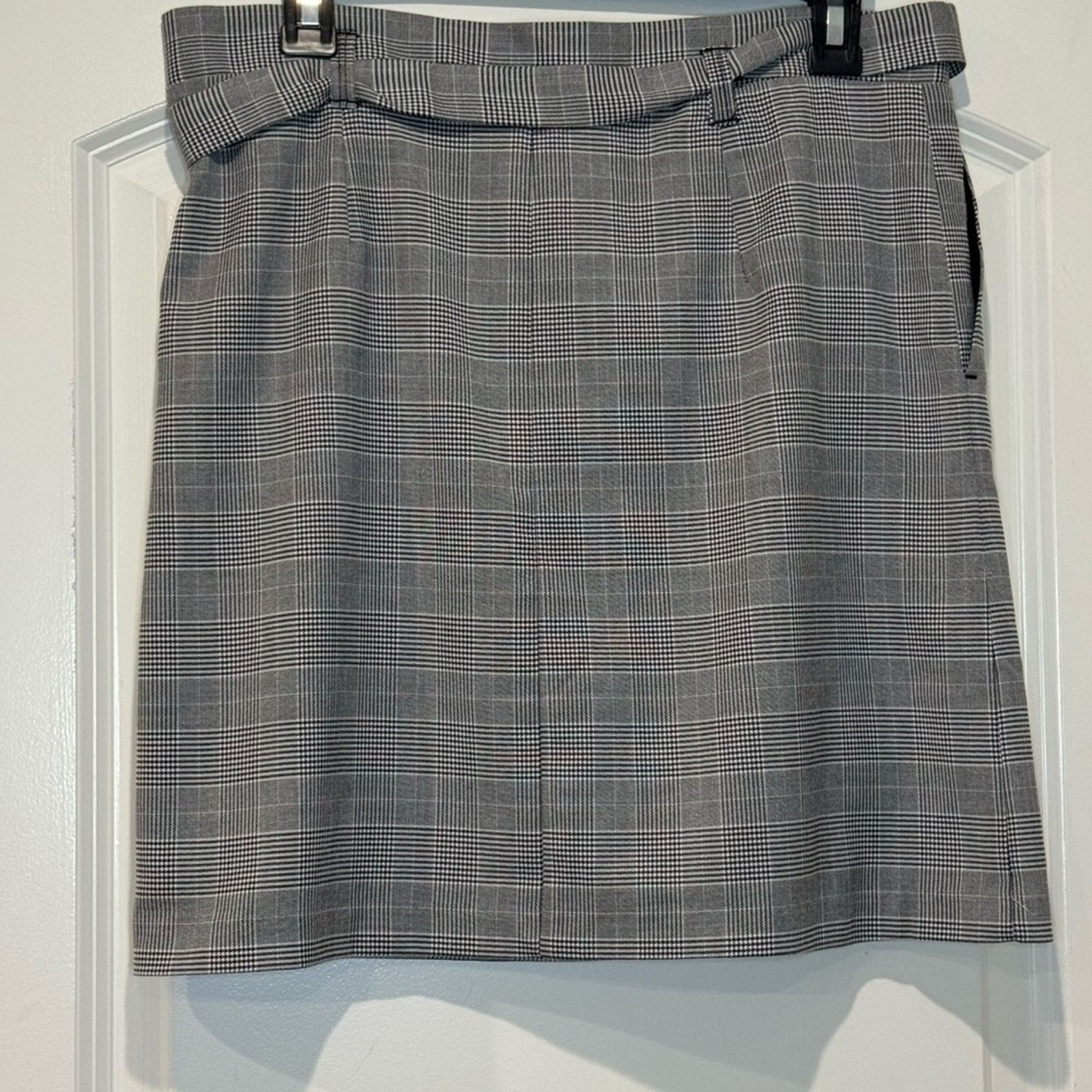 Banana Republic Banana Republic Glen Plaid A Line Skirt Size 6 Size 28" / US 6 / IT 42 - 7 Thumbnail