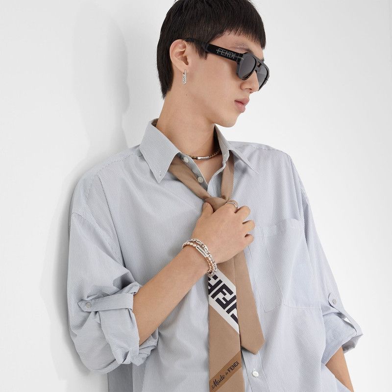 Fendi o1B3y1r0326 Size : OS / Bracelet in Brown/White Size ONE SIZE - 3 Thumbnail