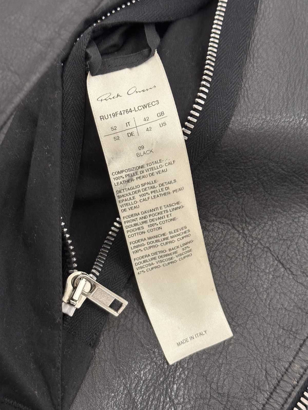 Rick Owens Chained Leather Stooges