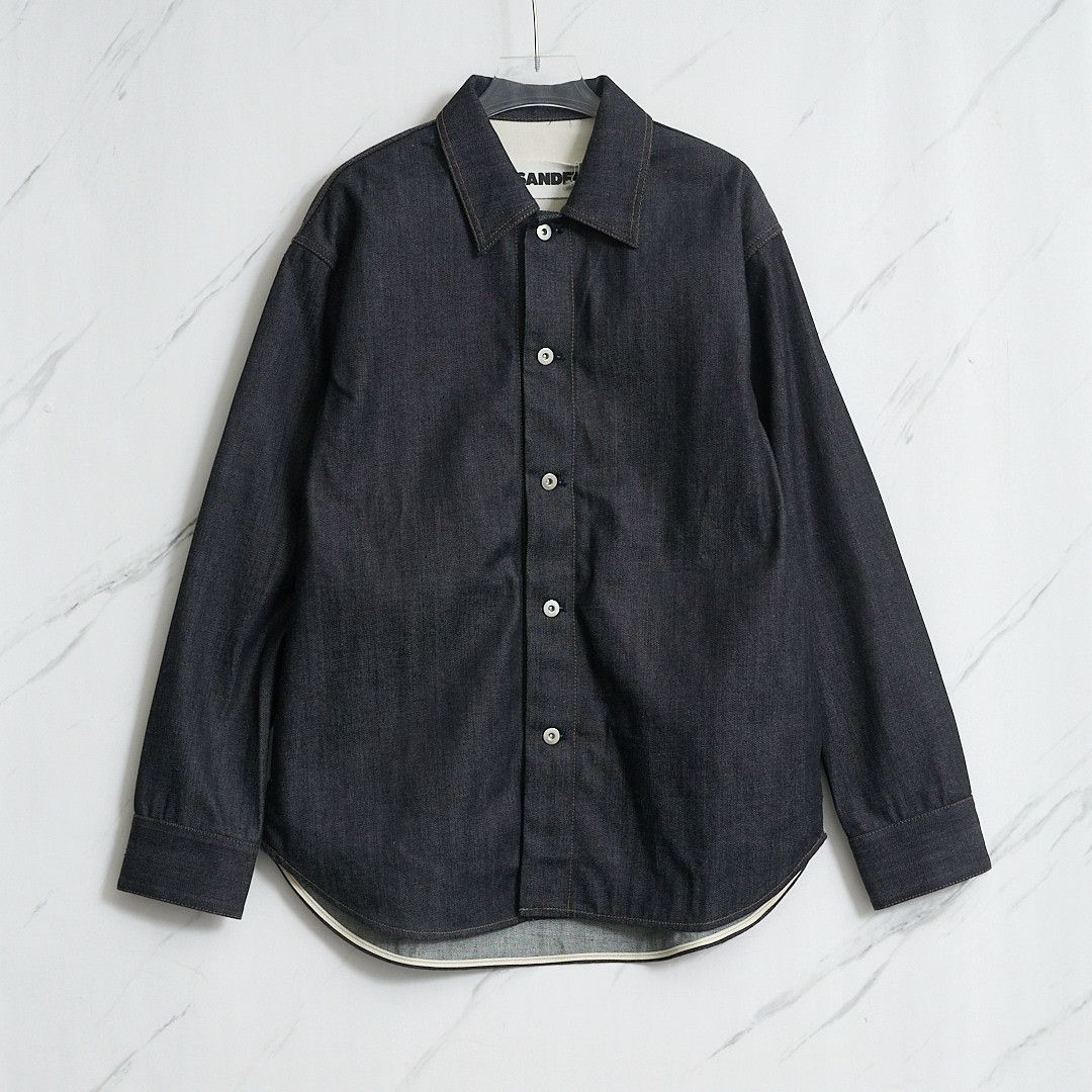 Jil Sander Jil Sander Men's Denim Shirt Jacket Size US M / EU 48-50 / 2 - 1 Thumbnail