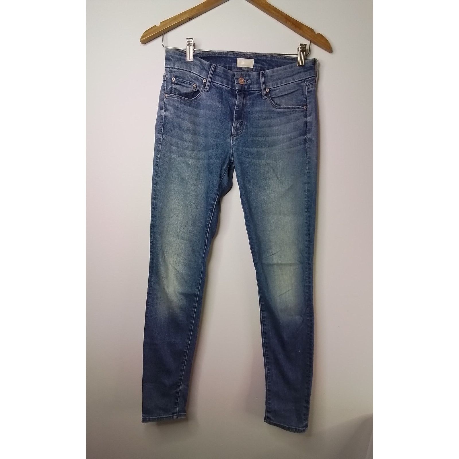 MOTHER Mother Denim Jeans Women's 27" The Looker Medium Wash Size 27" / US 4 / IT 40 - 2 Thumbnail