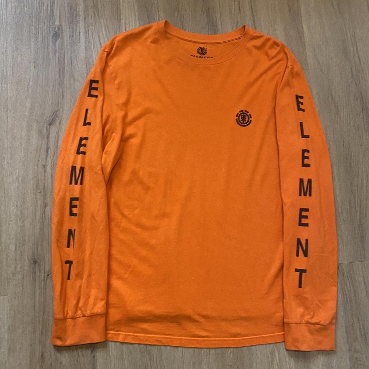 Element Element orange long sleeve skateboarding shirt Size US L / EU 52-54 / 3 - 1 Thumbnail