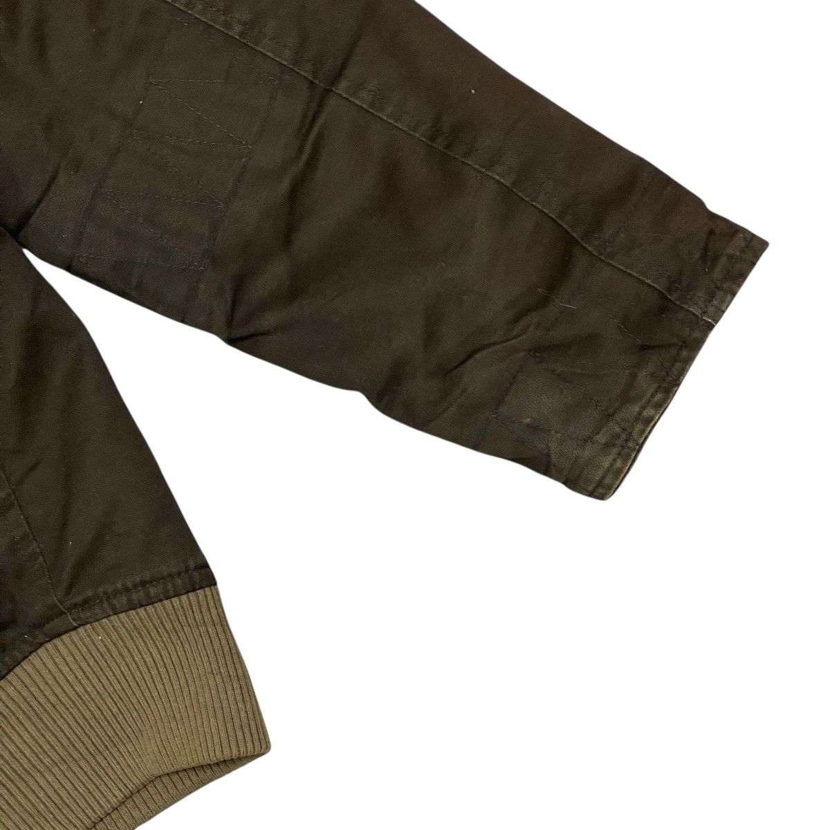 Le Grande Bleu (L.G.B.) Vintage 90s Takeo Kikuchi Army Flight Military Bomber Jacket Size US L / EU 52-54 / 3 - 21 Thumbnail