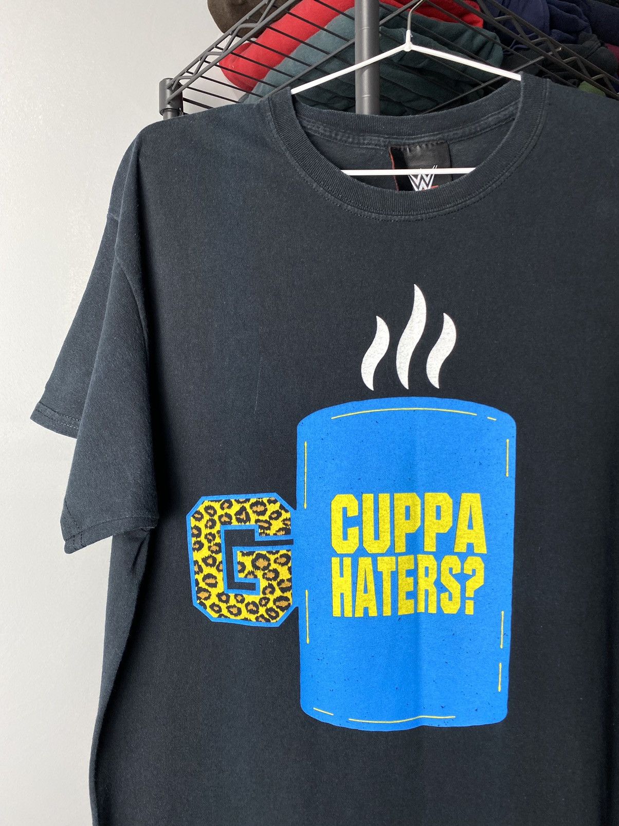 WWE Vintage Cuppa Haters WWE T Shirt Promo Streetwear Hype Size US L / EU 52-54 / 3 - 3 Thumbnail