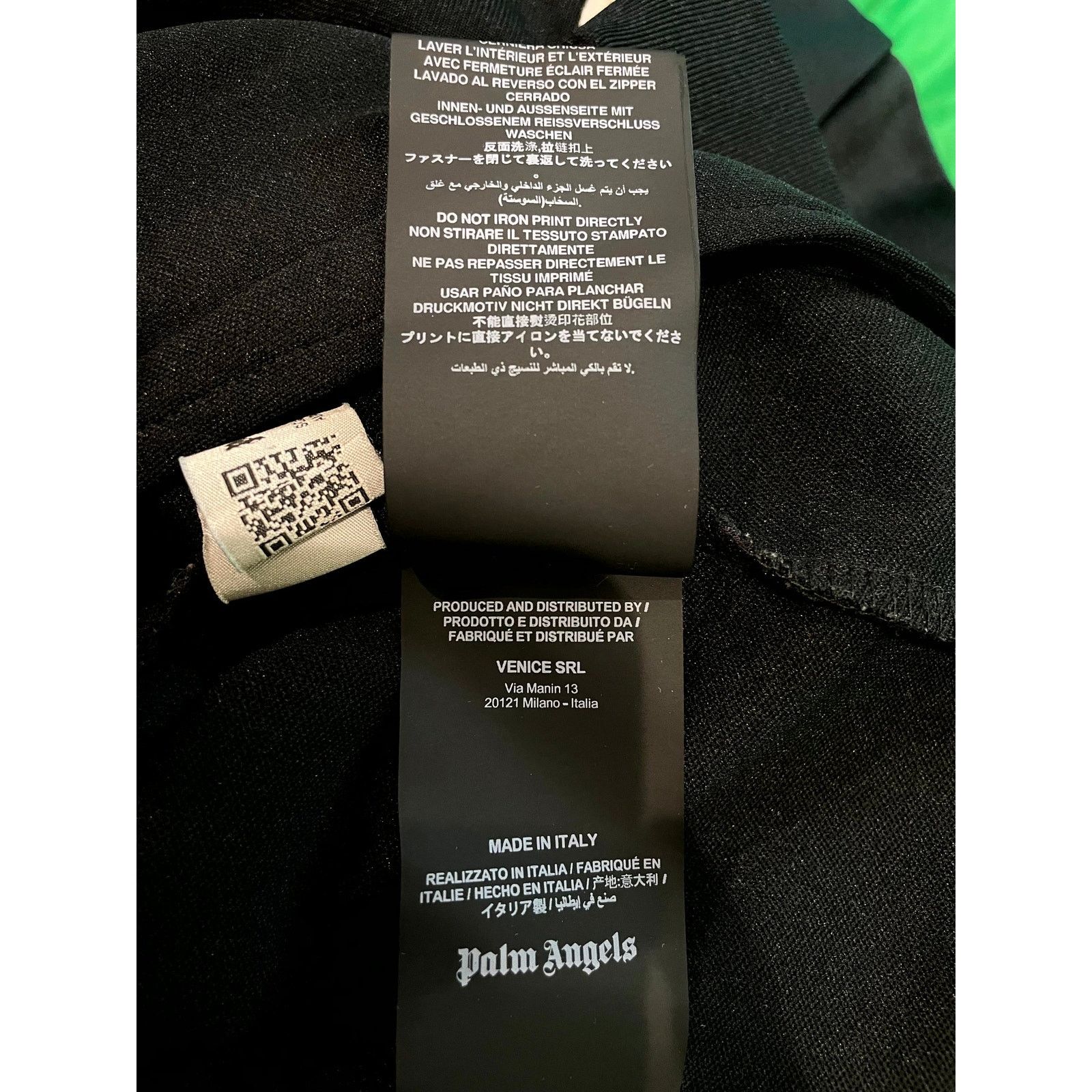 Palm Angels Palm Angels Black Track Jacket Size XL / US 12-14 / IT 48-50 - 6 Thumbnail
