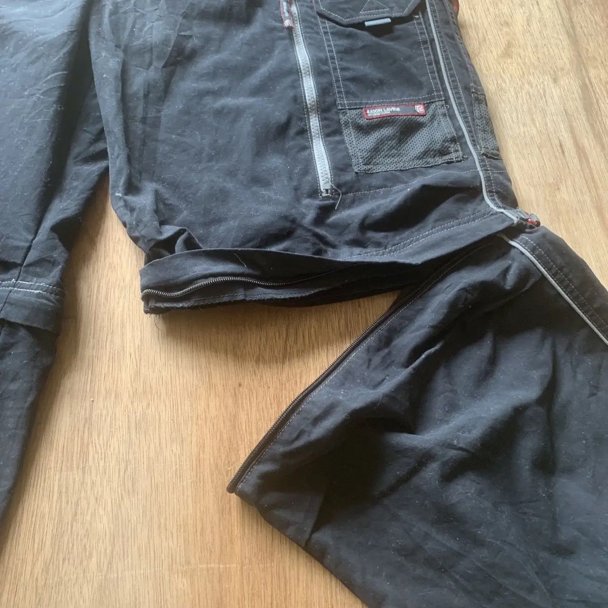 Japanese Brand 🔥HOT ITEMS🔥 JAPANESE TROUSERS BELT DOUBLE LAYER BIG POCKET Size US 36 / EU 52 - 11 Thumbnail