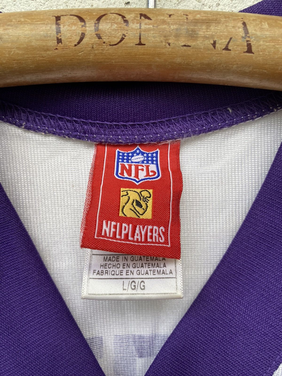 NFL × Reebok Adrian Peterson 28 Minnesota Vikings Football Jersey White Size US L / EU 52-54 / 3 - 3 Thumbnail