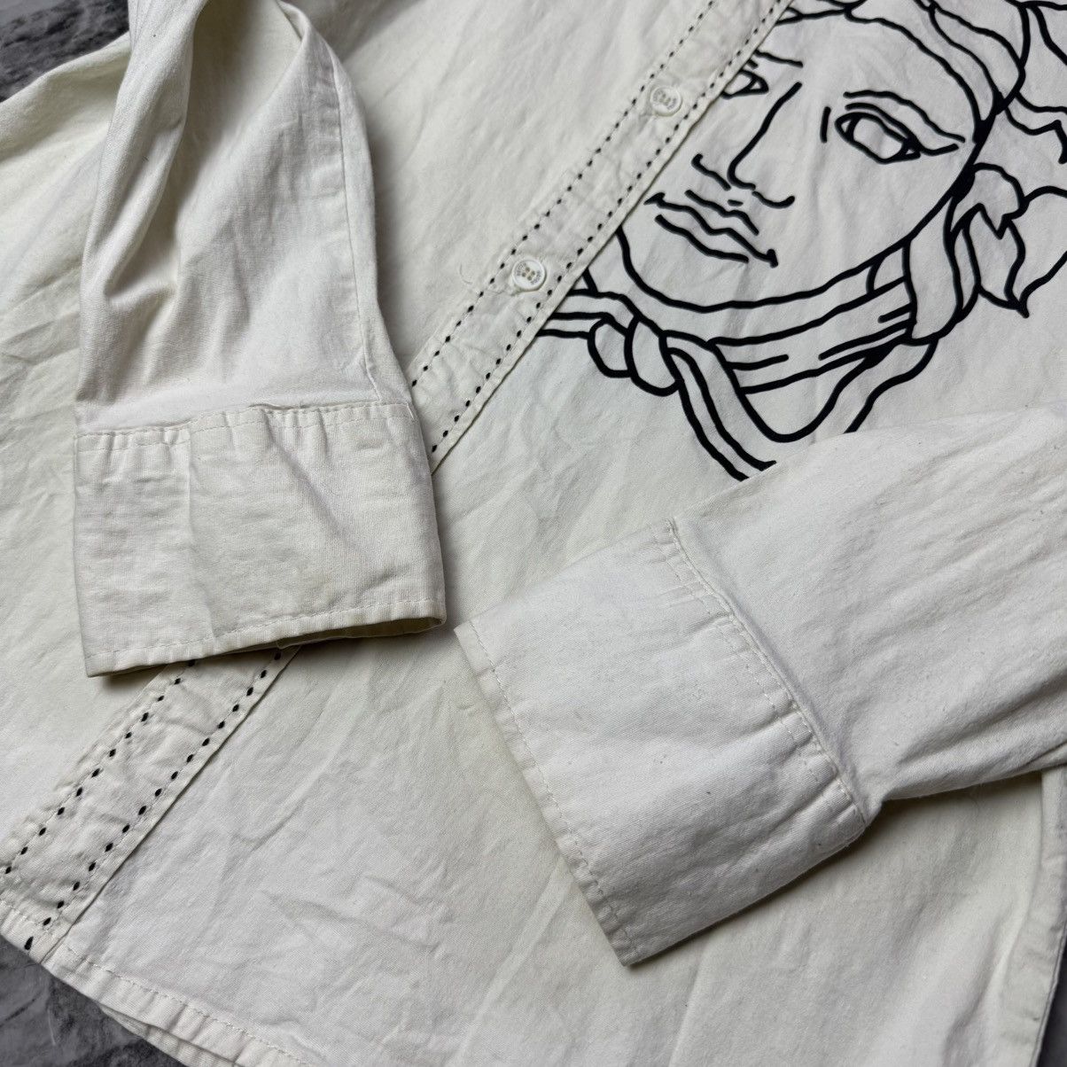 Versace × Vintage Versace Shirt Classic Vintage Size XL / US 12-14 / IT 48-50 - 10 Thumbnail
