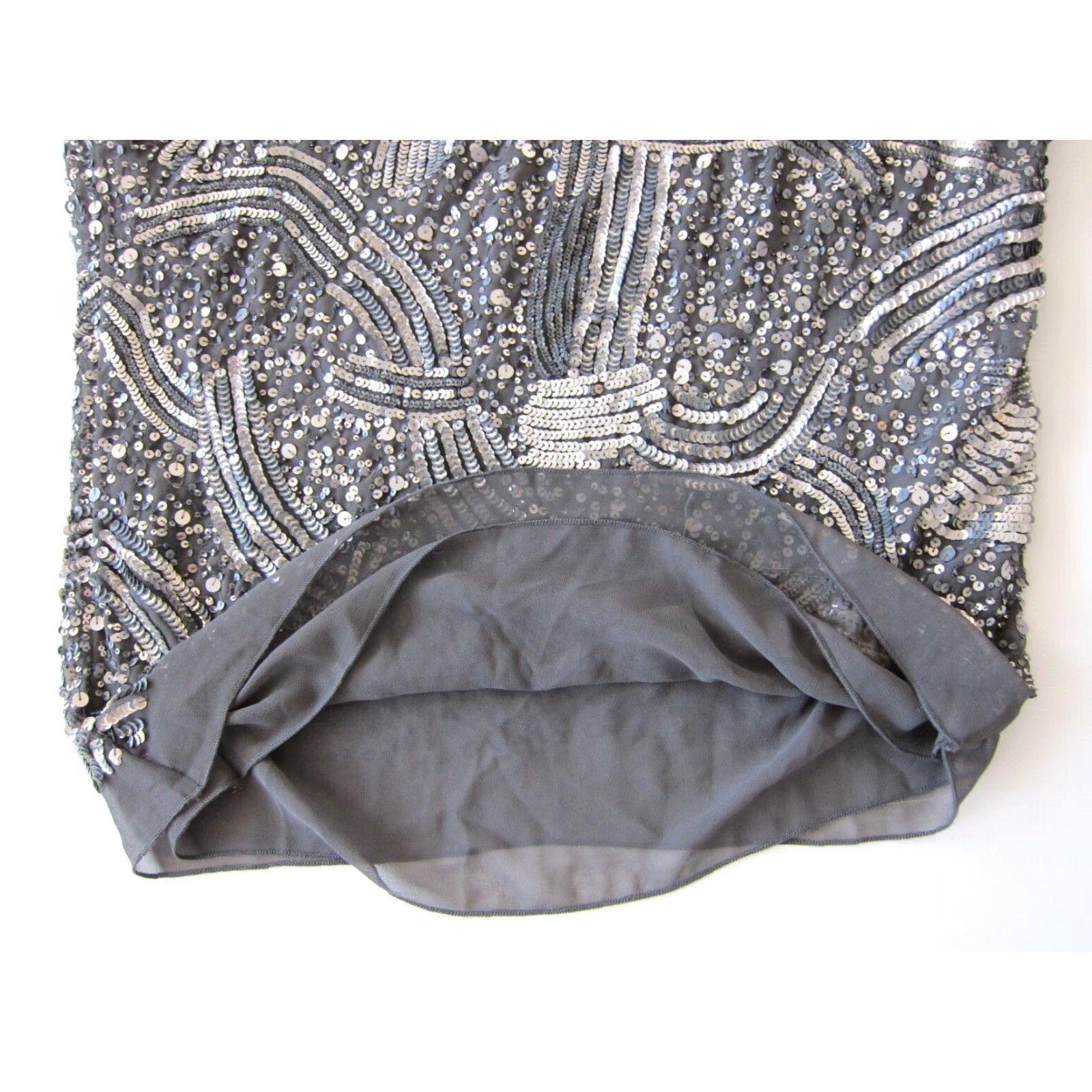 gold hawk sequin dress Nadine Merabi Celina Gold Dress XS main image 1