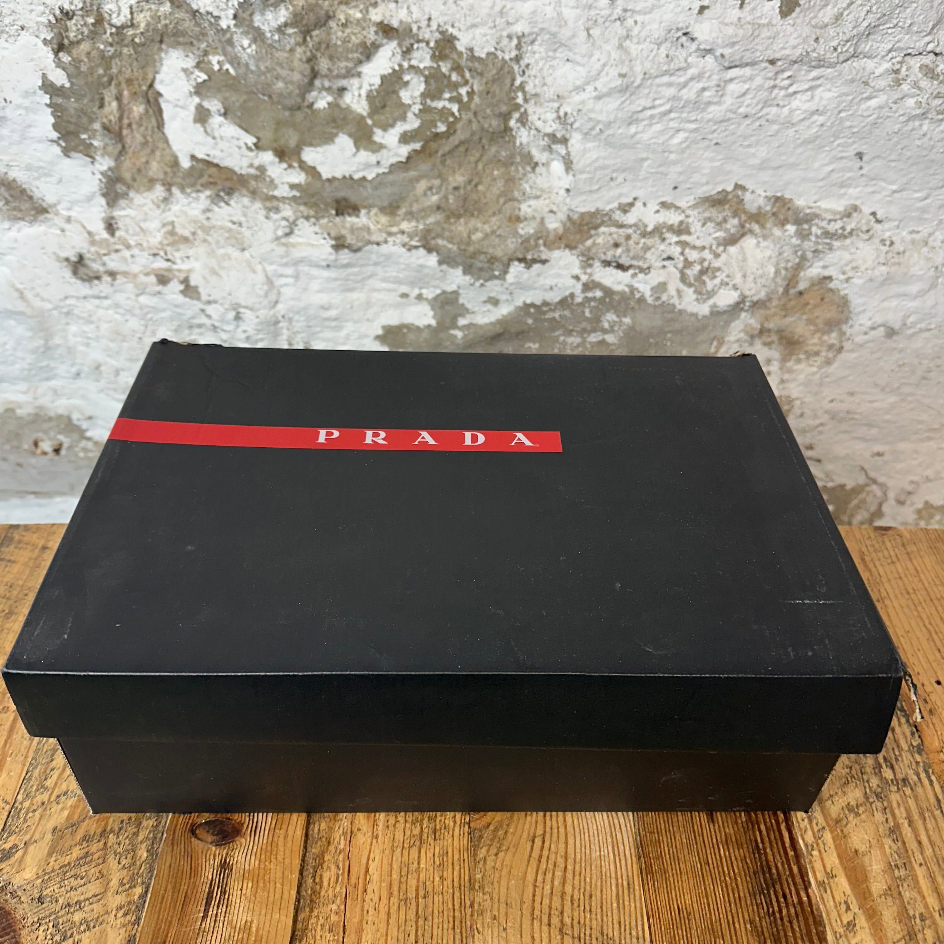 Prada Prada Americas Cup Baby Blue Patent Grey White Sneaker Sz 14 Size US 14 / EU 47 - 8 Thumbnail