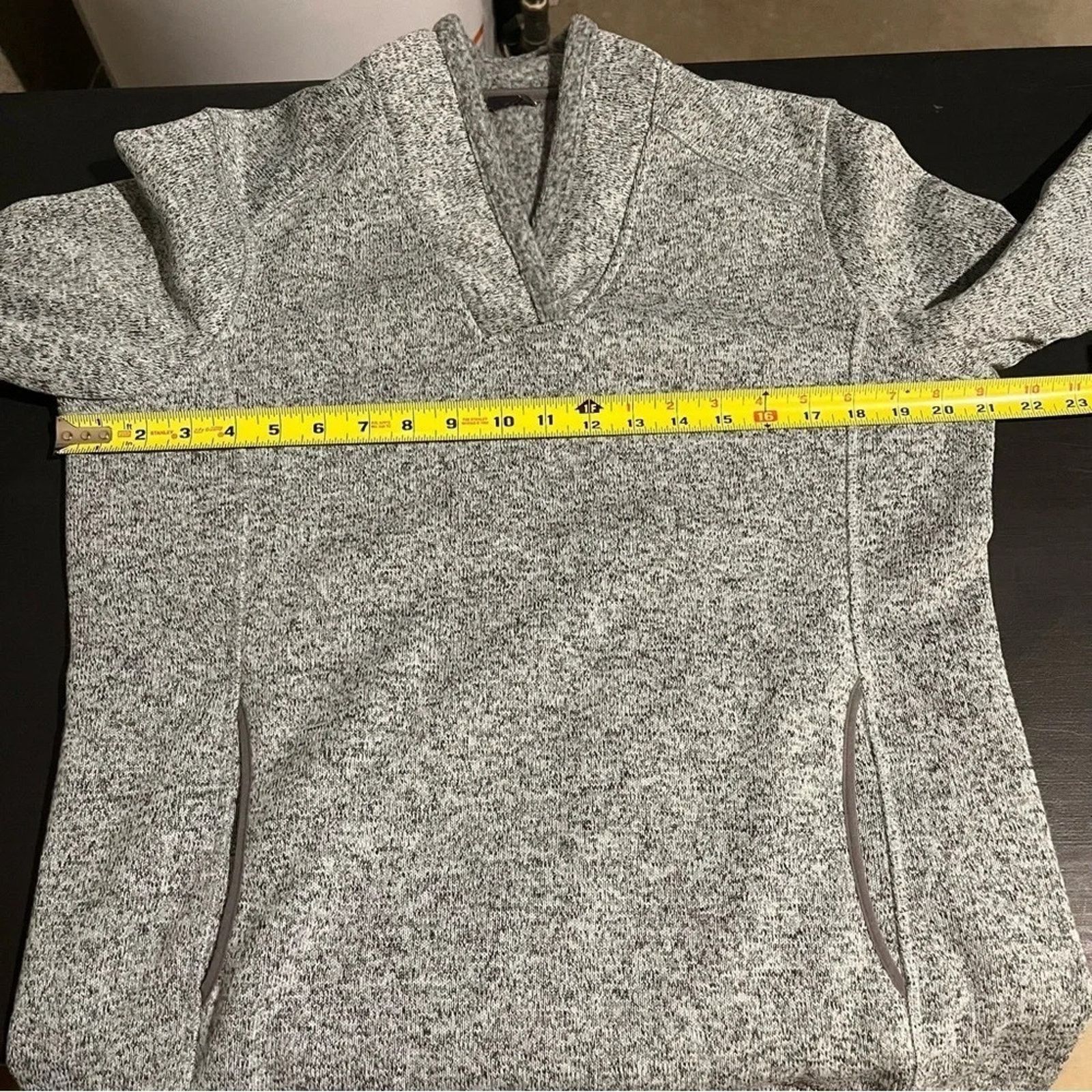 Eddie Bauer Eddie Bauer sz L Fleece Pullover Grey Blue Heather Size L / US 10 / IT 46 - 7 Thumbnail