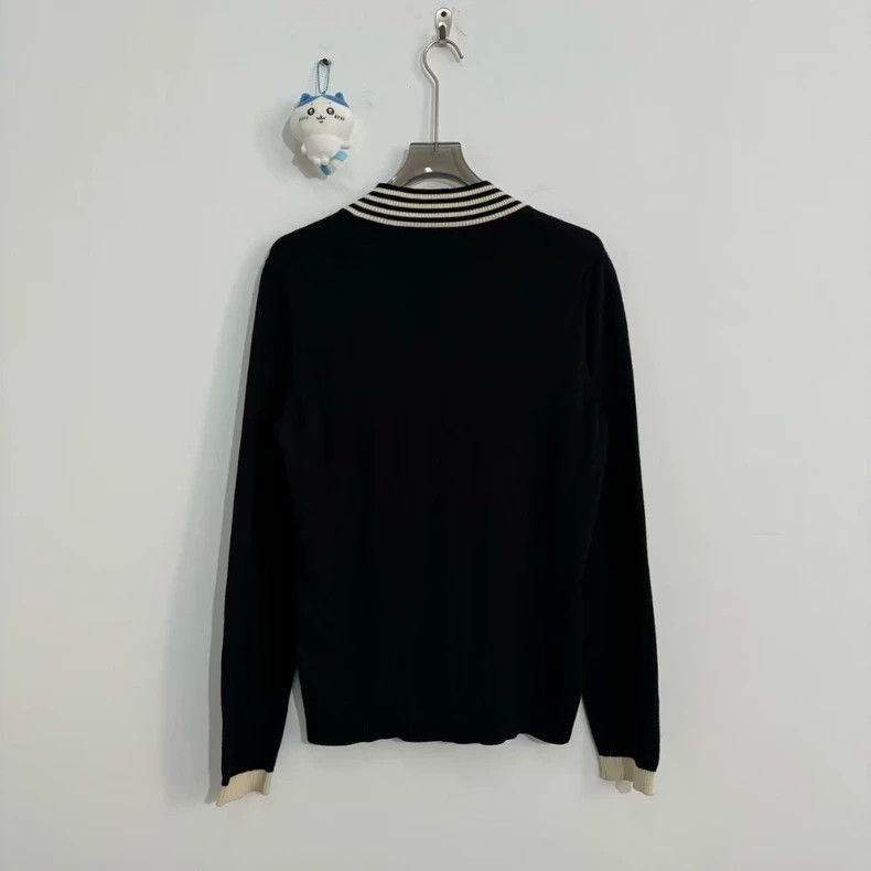 Gucci Gucci Little bee embroidered logo wool sweater 2501-Nextarr Size US M / EU 48-50 / 2 - 3 Thumbnail
