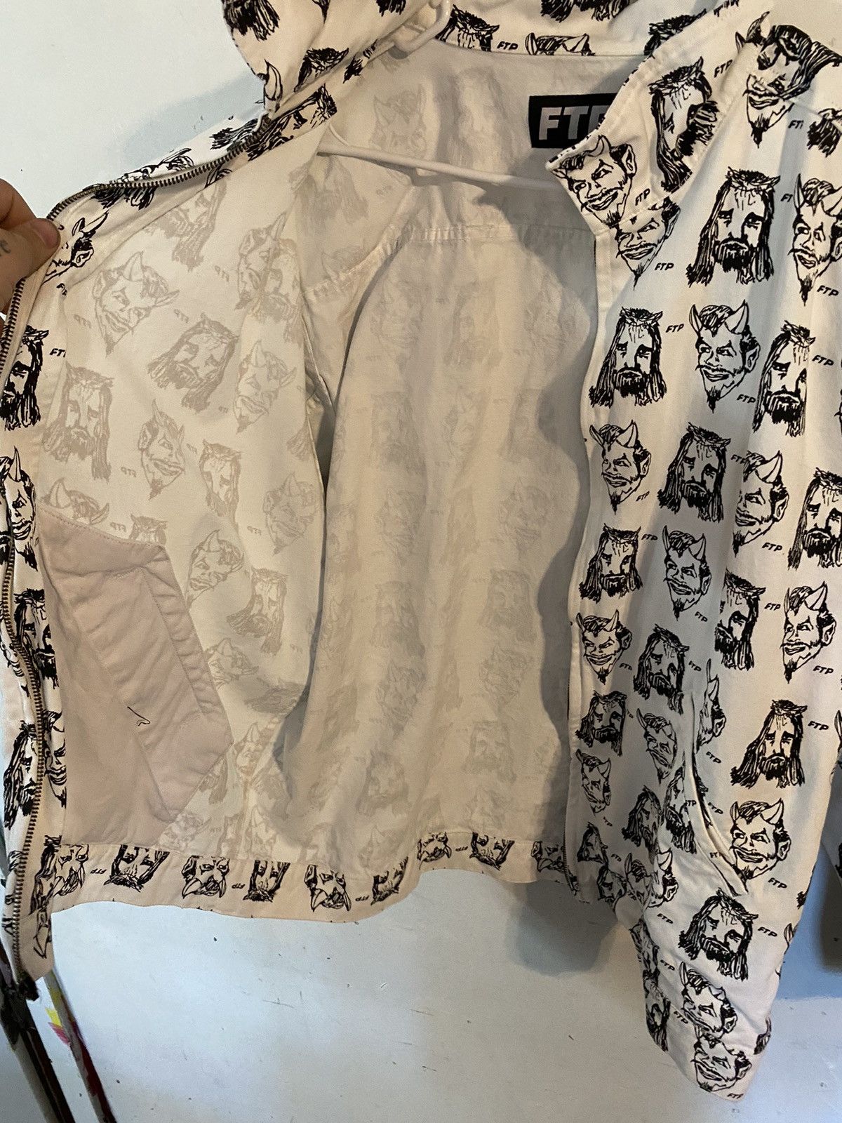 Fuck The Population FTP Heaven or Hell Work Jacket Size US XL / EU 56 / 4 - 4 Thumbnail
