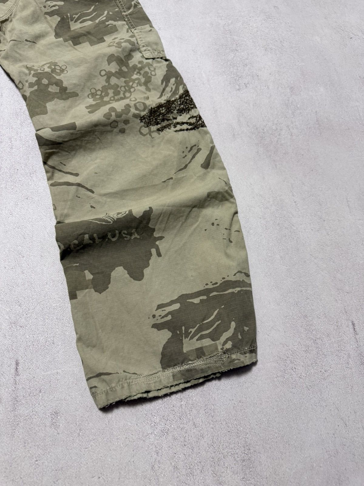 Japanese Brand × Z Brand Vintage Z Brand Cargo Pants Baggy Japanese Y2K Size US 30 / EU 46 - 7 Thumbnail