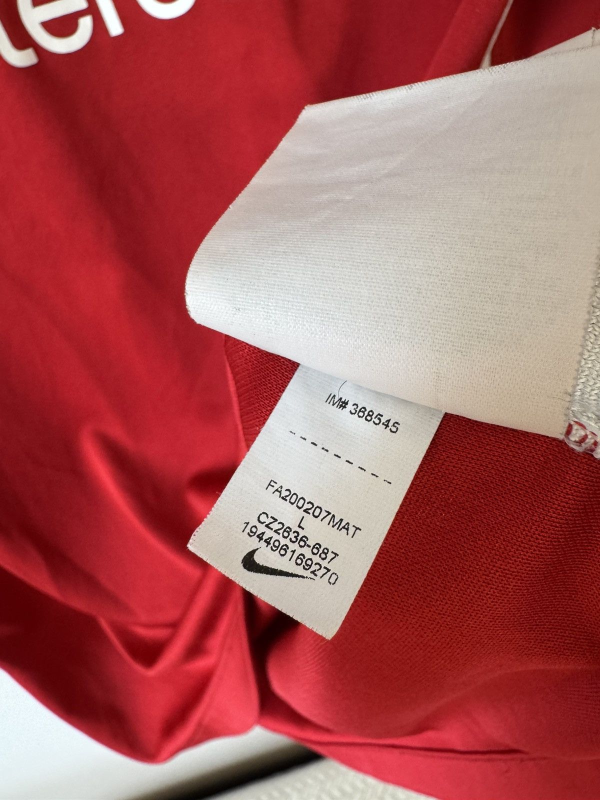 Nike Liverpool 2020-2021 Home Soccer Jersey Football Shirt Kit Size US L / EU 52-54 / 3 - 14 Thumbnail