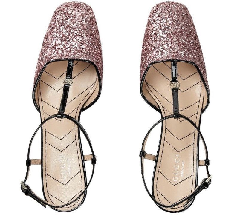 Gucci Gucci Double G Chunky Slingback Heel size 38 Size US 8 / IT 38 - 1 Thumbnail