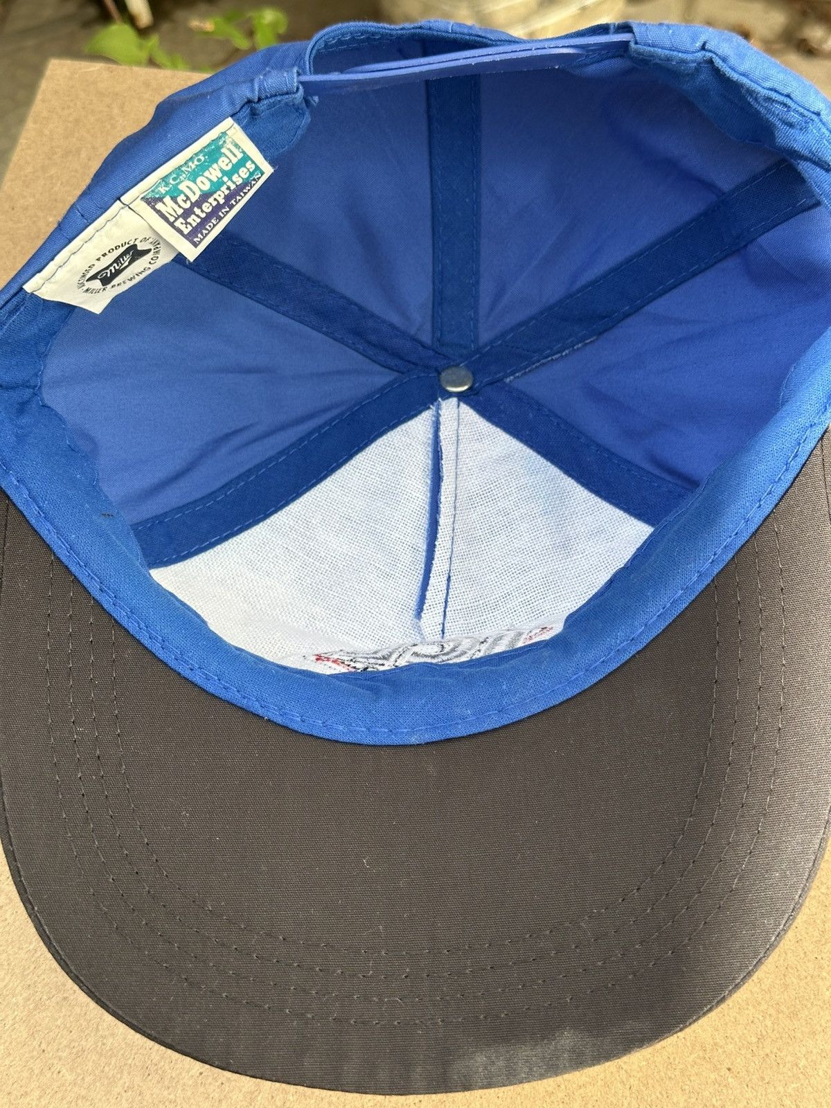 Other Vintage 90s Miller Ice Lite beer promo Snapback Hat Size ONE SIZE - 7 Thumbnail